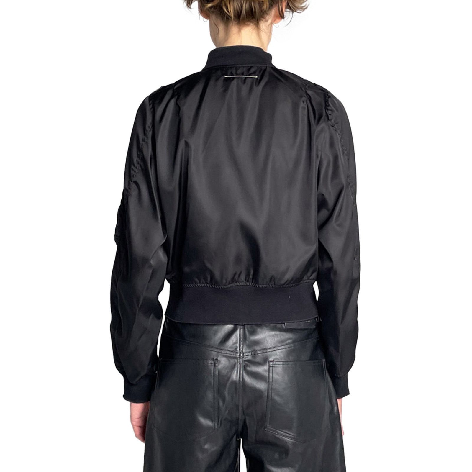 Maison Margiela MM6 Nylon Bomber Jacket Size S / US 4 / IT 40 - 4 Thumbnail