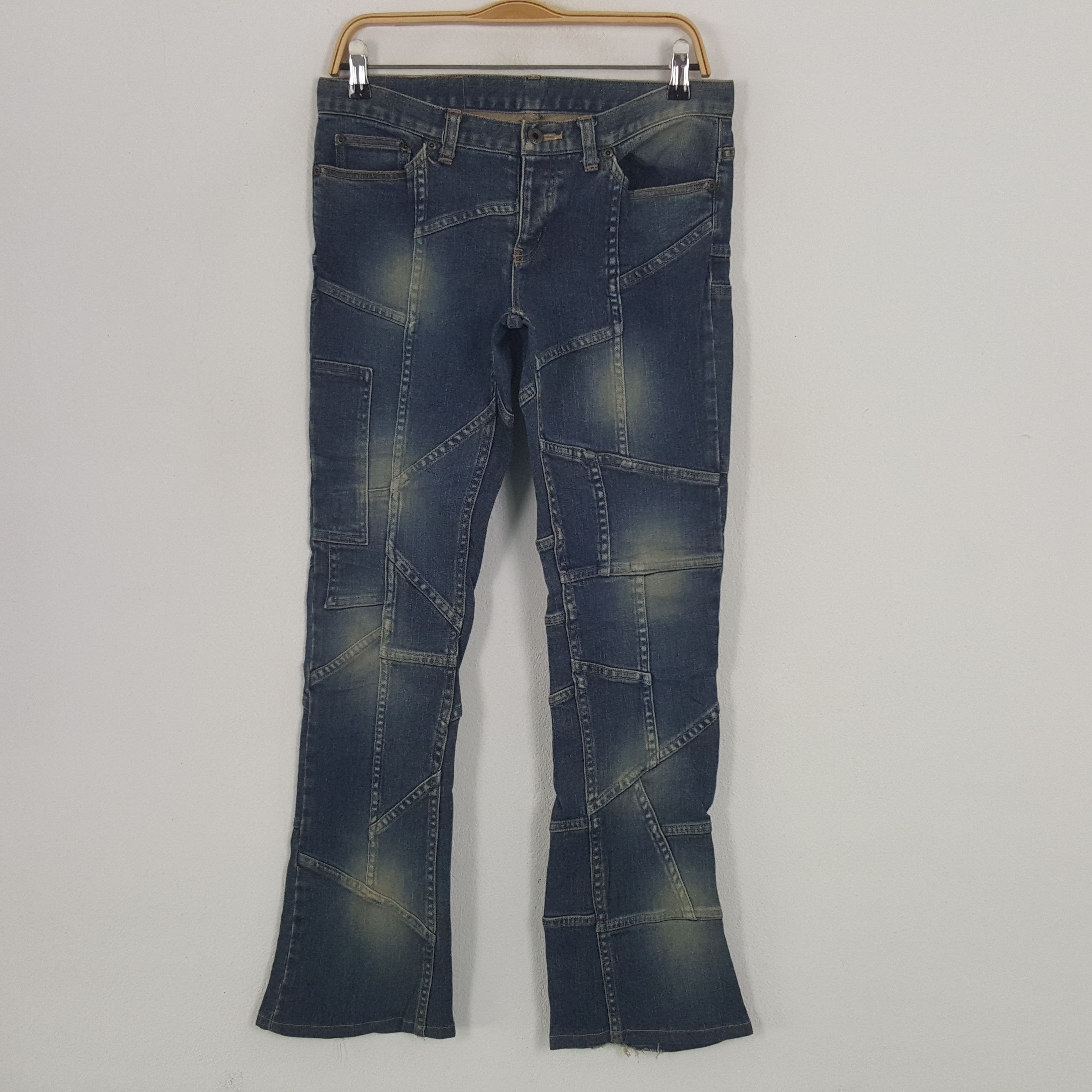 Hysteric Glamour × Vintage Vintage Hysteric Glamour Patch Style Custom Logo Jeans Size 30" / US 8 / IT 44 - 4 Thumbnail