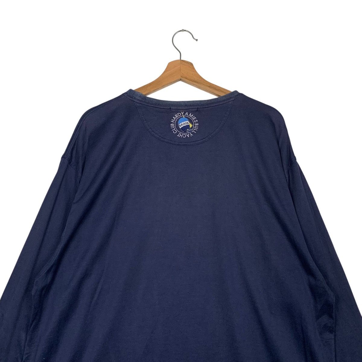Hardy Amies HARRY AMIES Bull Yacht Club Embroidery Logo LS Tee 2344-C105 Size US L / EU 52-54 / 3 - 8 Thumbnail