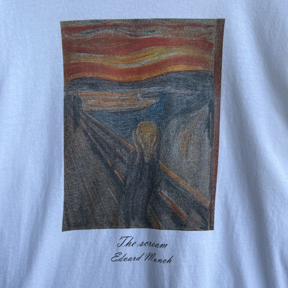 Arts & Science Art & Design The Scream Edward Munch Potrait Art Tee Size US M / EU 48-50 / 2 - 7 Thumbnail