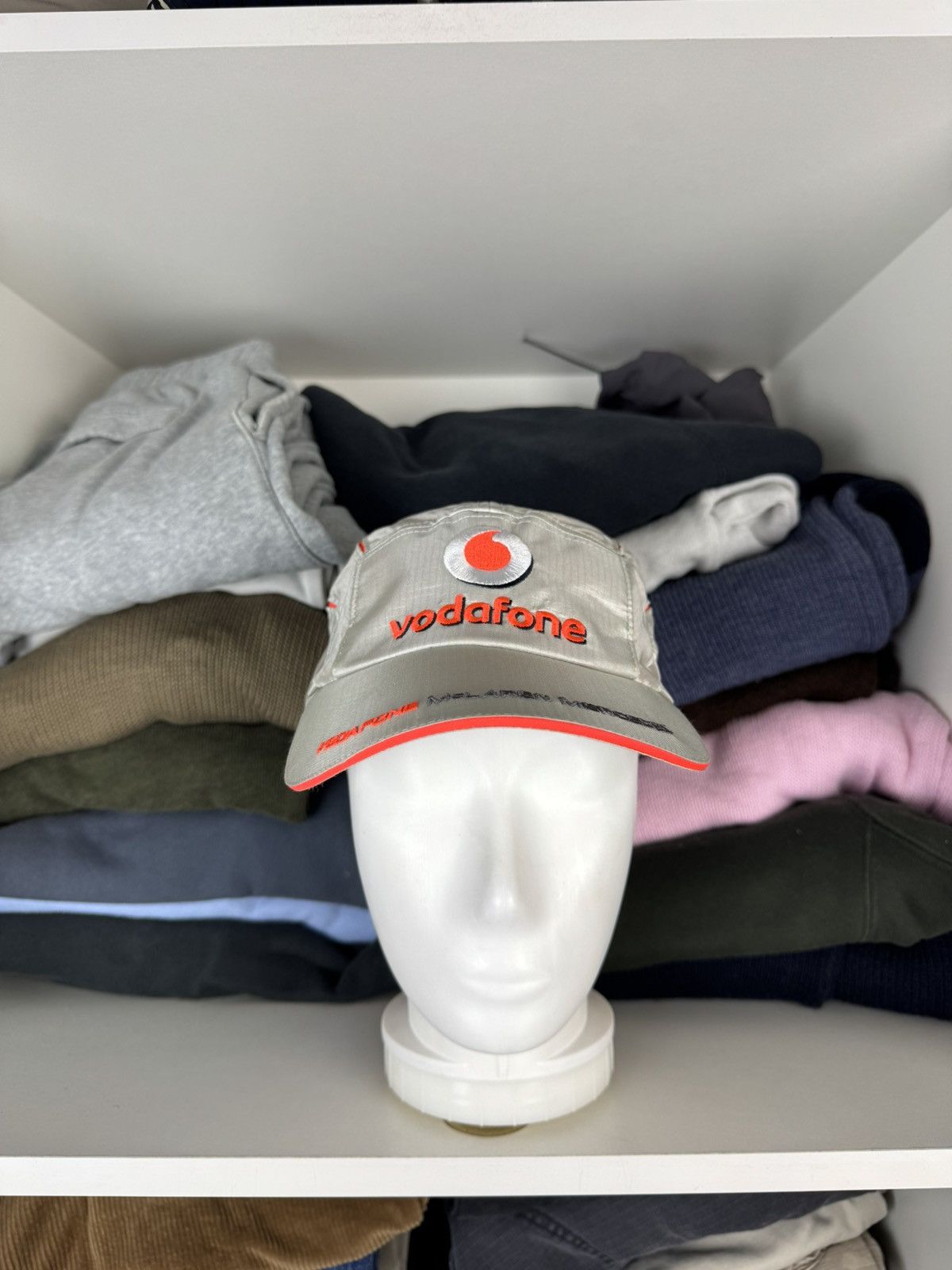 Mercedes-Benz Vintage Vodafone McLaren Mercedes F1 Team Cap Size ONE SIZE - 1 Thumbnail