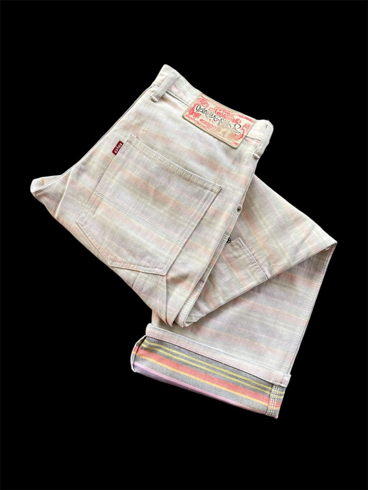 Japanese Brand × Vintage OZONE ROCKS CARPENTER RAINBOW JEANS Size US 34 / EU 50 - 1 Thumbnail