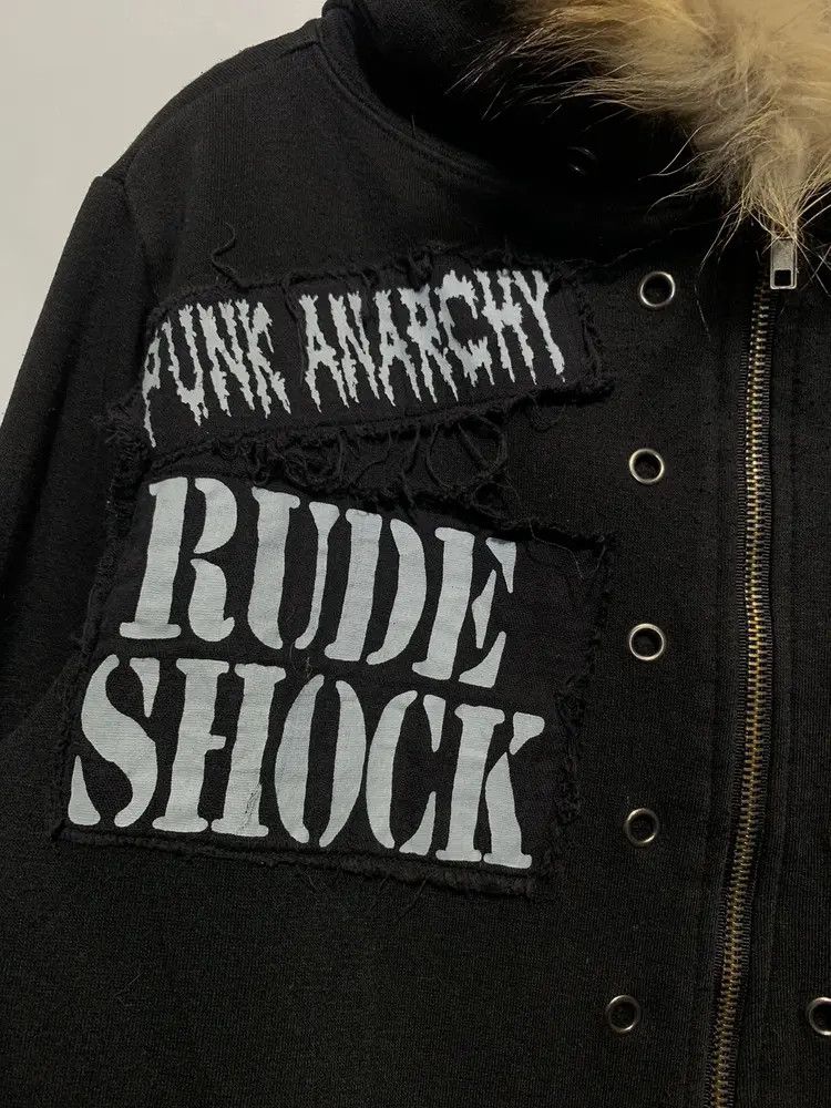 If Six Was Nine Sex Pot Revange PUNK ANARCHY AGAINTS WAR ghotic fur hoodie Size US S / EU 44-46 / 1 - 4 Thumbnail