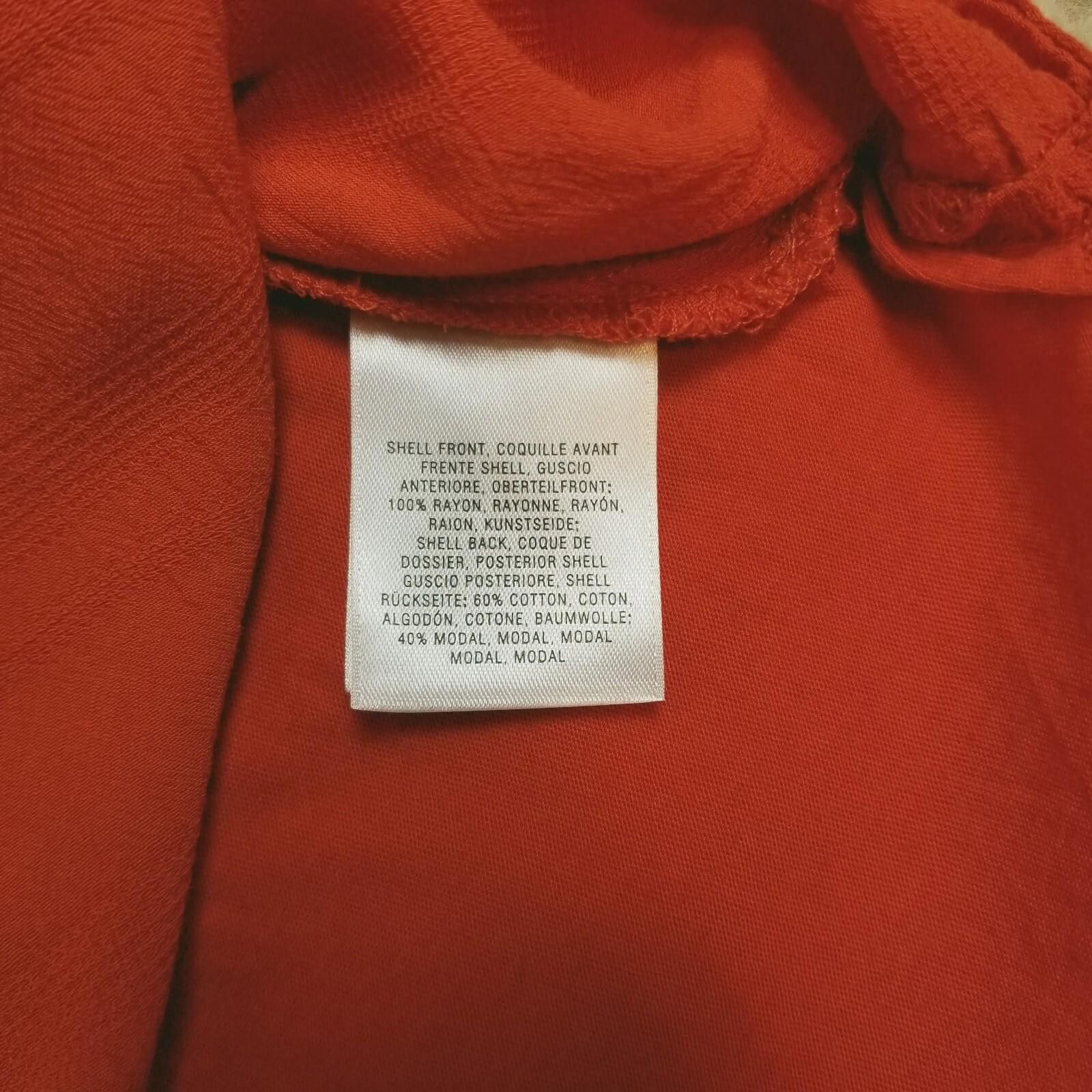 Anthropologie Anthropologie Maeve Colonsay Tank Top Blouse Orange Medium Size M / US 6-8 / IT 42-44 - 8 Thumbnail