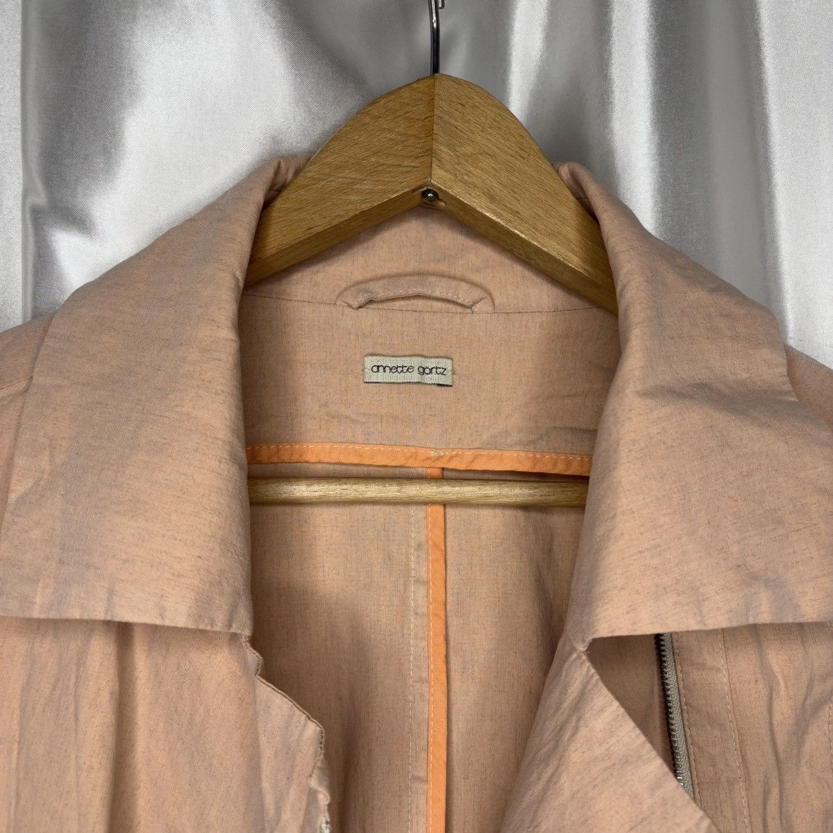 Annette Gortz jacket blazer annette görtz pink biker jacket elastic pink Size S / US 4 / IT 40 - 3 Thumbnail