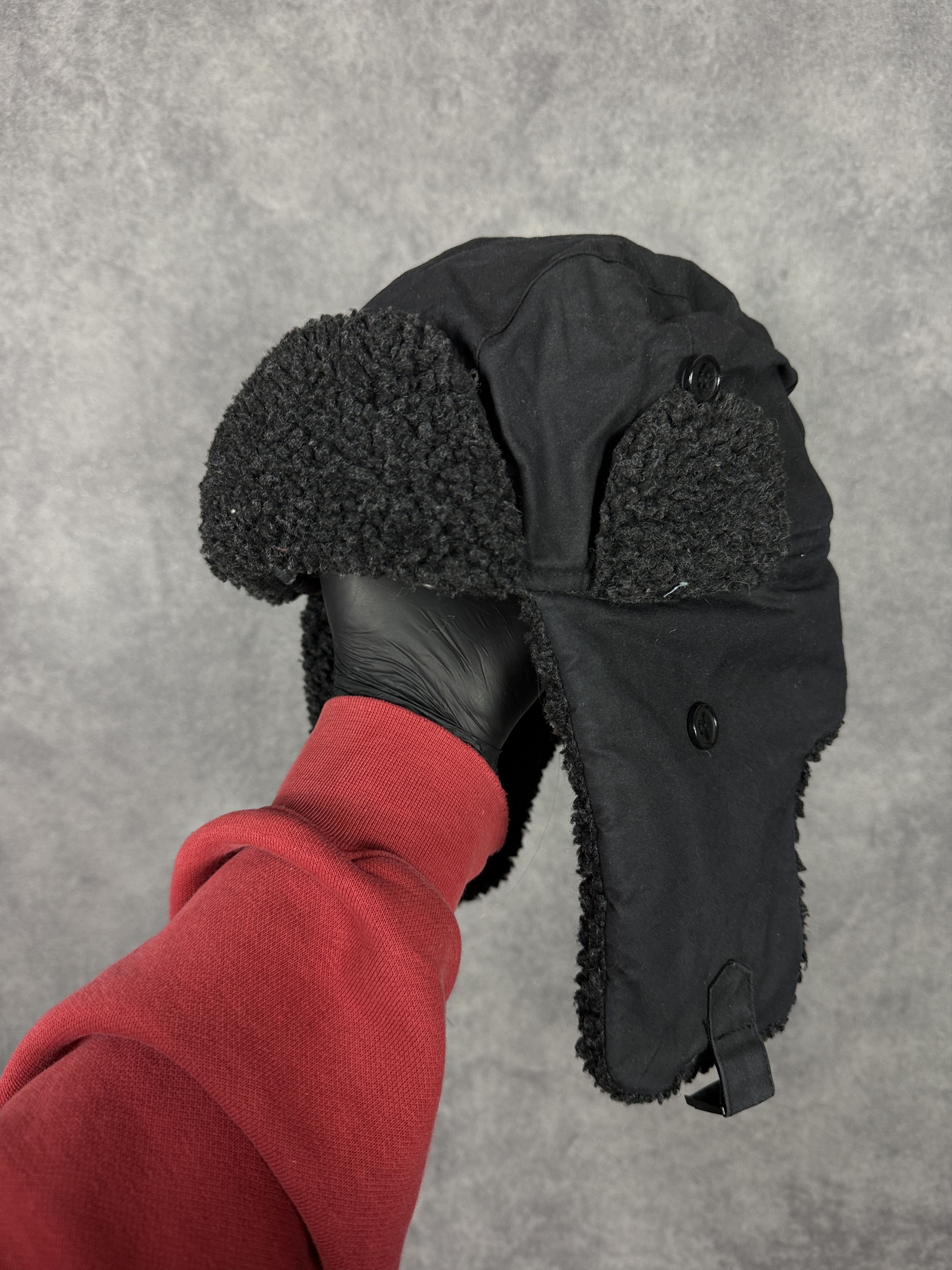 Barbour Barbour fur-lined insulated Russian hat with ear flaps wool Size ONE SIZE - 1 Thumbnail