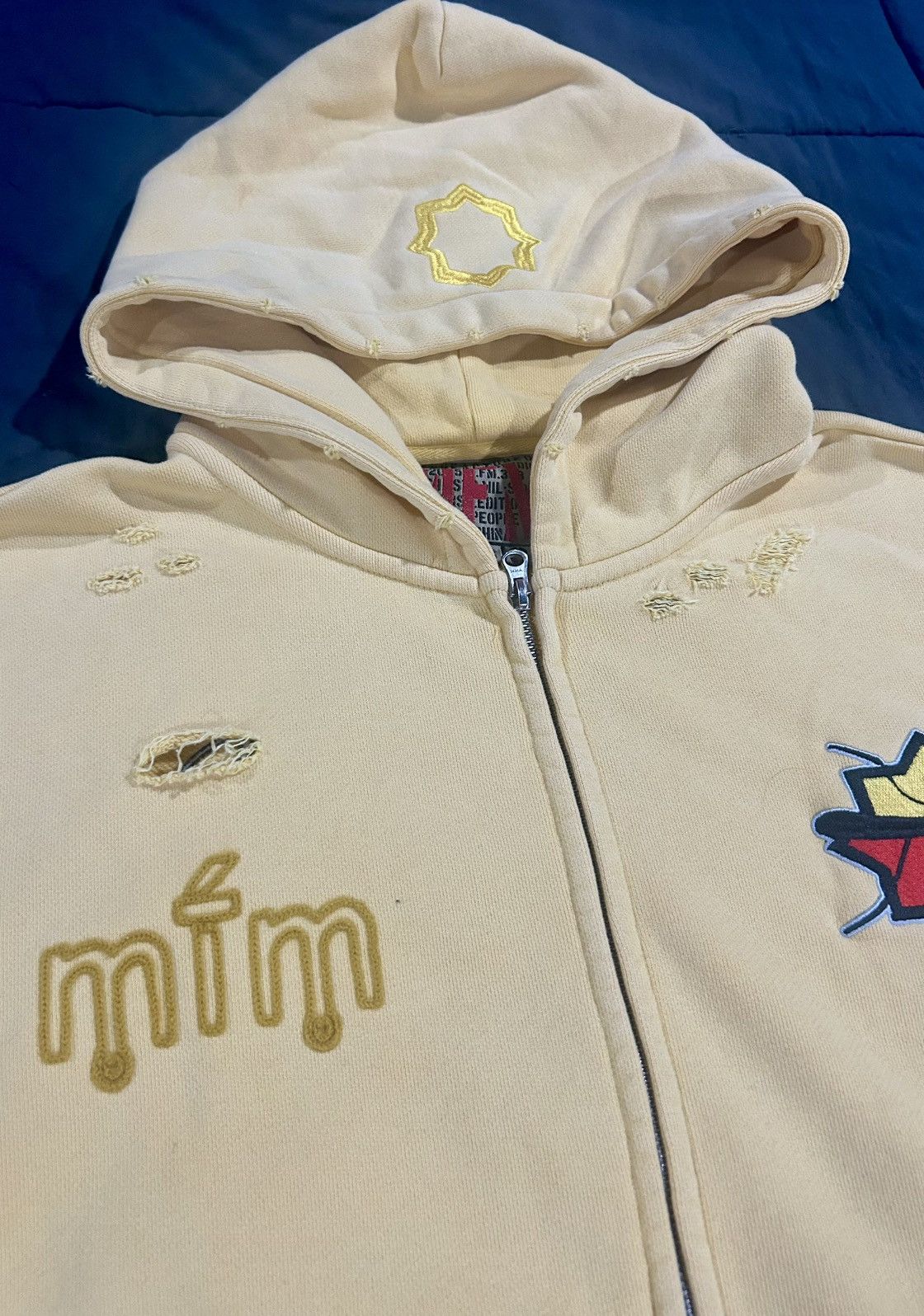 murd333r.fm Murd333r.fm General Issue Special Ops Hoodie Indo Yellow“Lg” Size US L / EU 52-54 / 3 - 13 Thumbnail