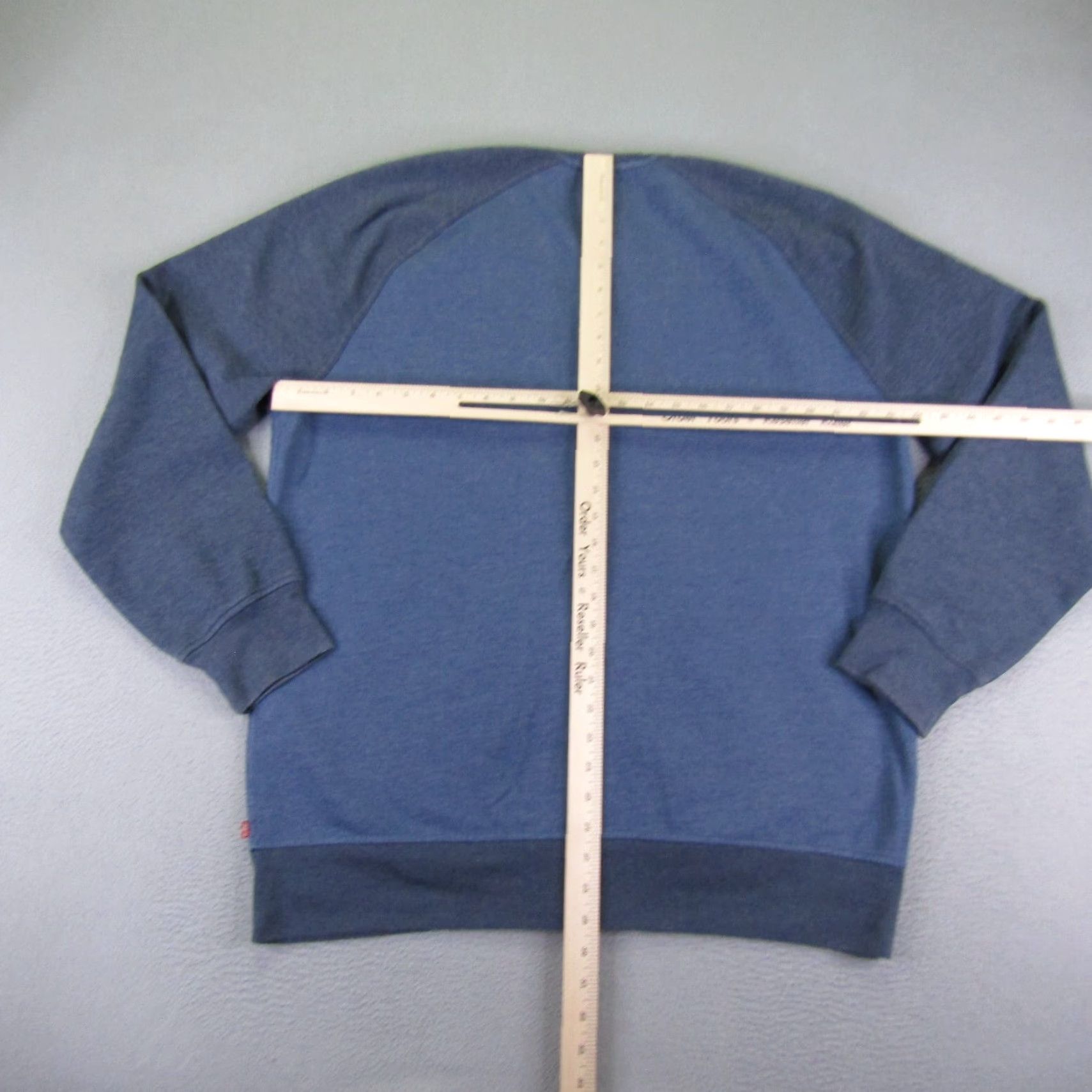 Levi's VINTAGE Levi's Jacket Mens 2XL Blue Snap Up Bomber Jacket Regular Fit Fleece Knit Pocket Size US XXL / EU 58 / 5 - 6 Thumbnail