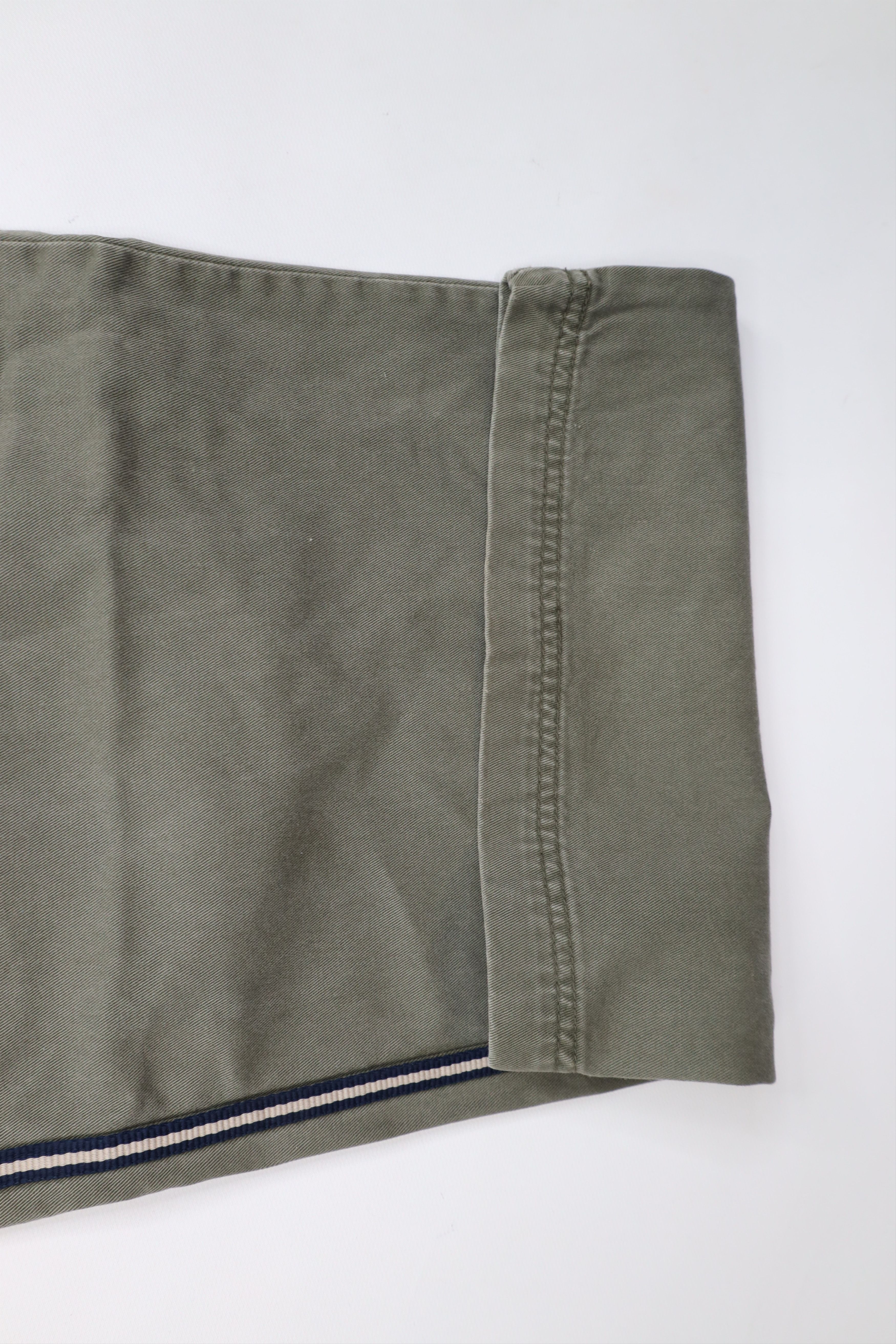 Vintage Vintage 90s Streetwear Baggy Wide Leg Pants Cotton Green Size US 34 / EU 50 - 6 Thumbnail