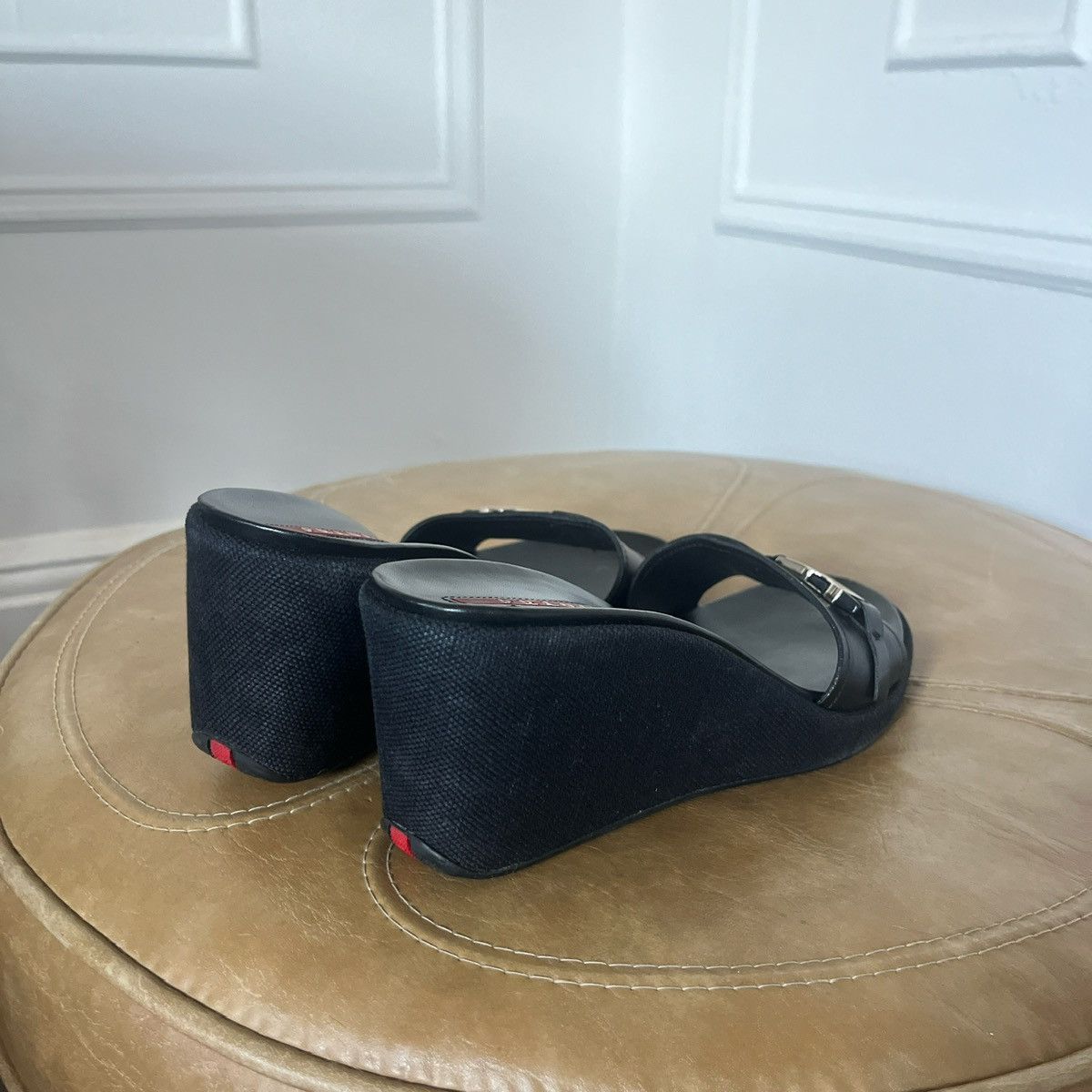 Prada × Vintage Prada mules Size US 8 / IT 38 - 3 Thumbnail