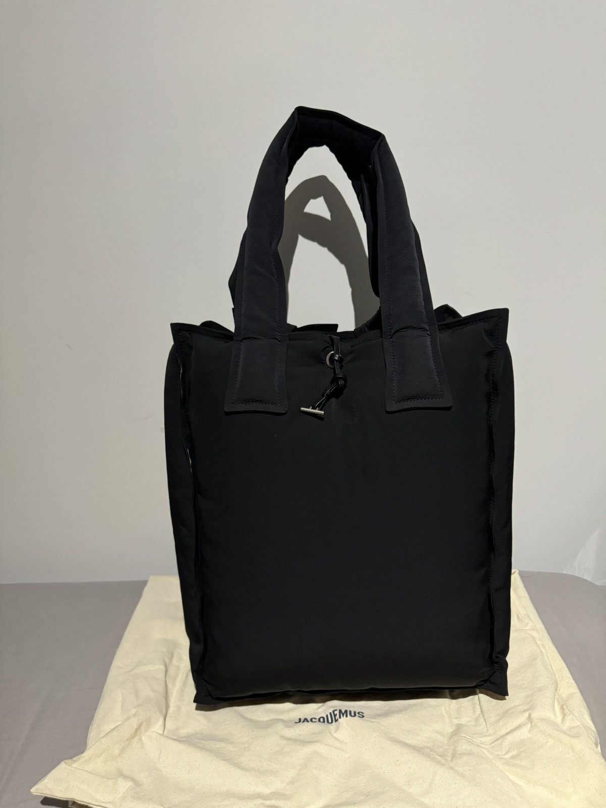 Jacquemus Le Cuscinu Black Padded Tote Bag Size ONE SIZE - 2 Thumbnail