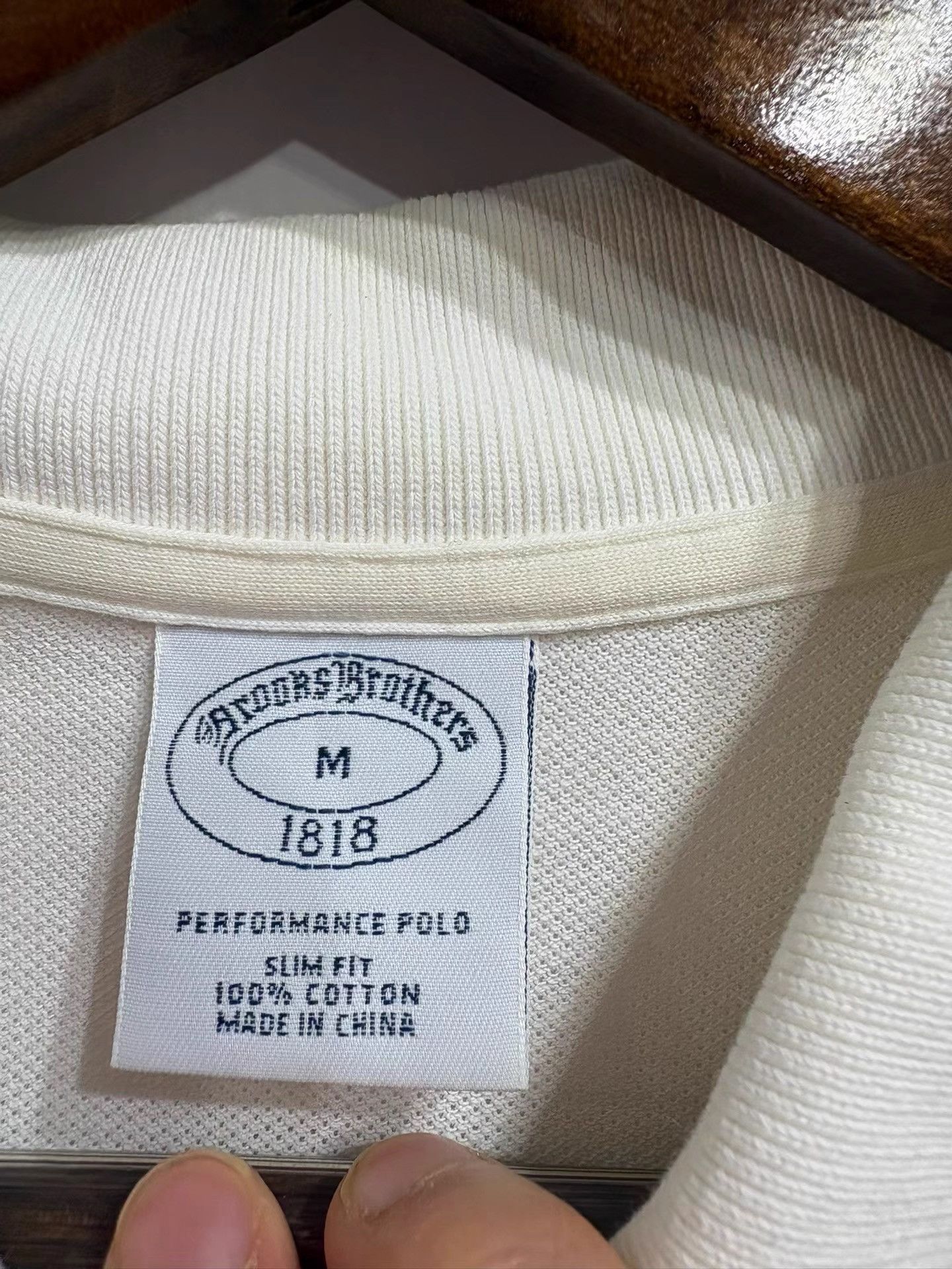 Brooks Brothers Brooks Brothers White Gold Label Polo Shirt K29 Size US M / EU 48-50 / 2 - 5 Thumbnail
