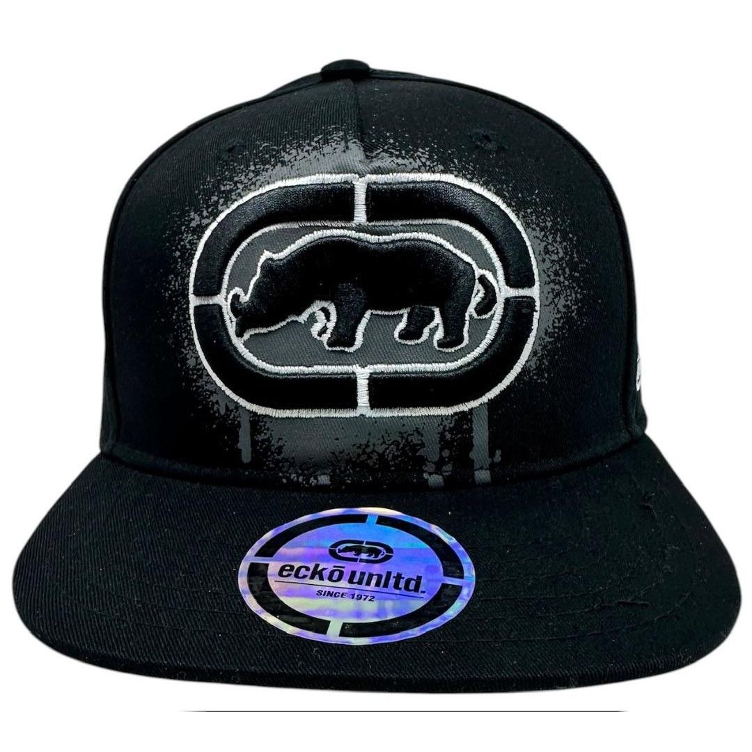 Ecko Unltd. Ecko Unltd Snapback Hat 3D Embroidered Logo Splatter Print Size ONE SIZE - 2 Thumbnail