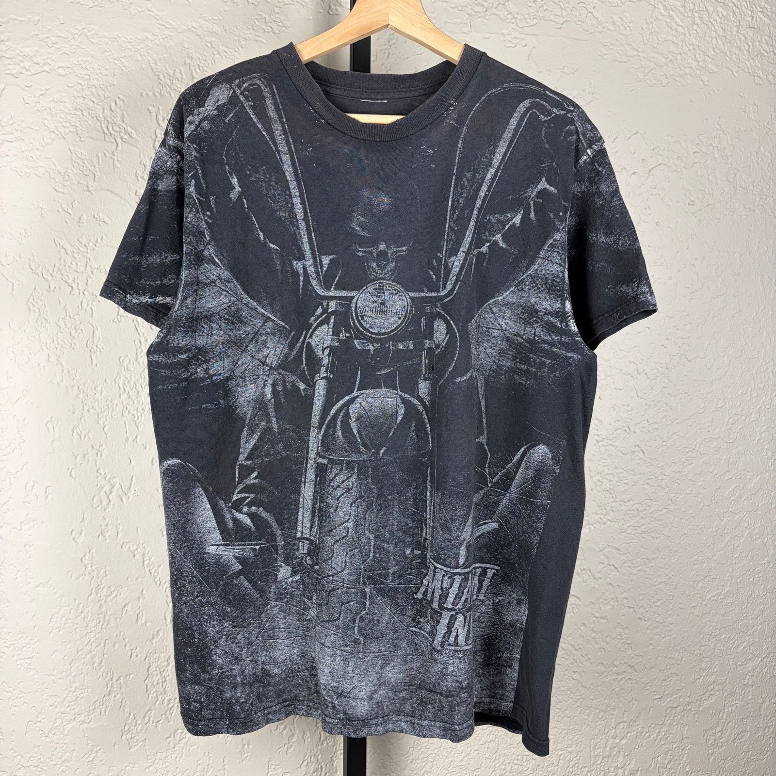 Other Miami Ink Y2K Ghost Rider AOP Biker Tattoo Medium Tee Size US M / EU 48-50 / 2 - 1 Thumbnail