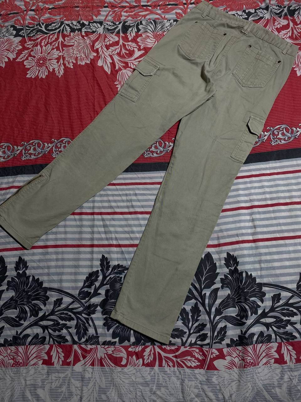 Japanese Brand Dirty Painted Distressed Thrashed Faded Baggy Jeans Y2K Size US 32 / EU 48 - 14 Thumbnail