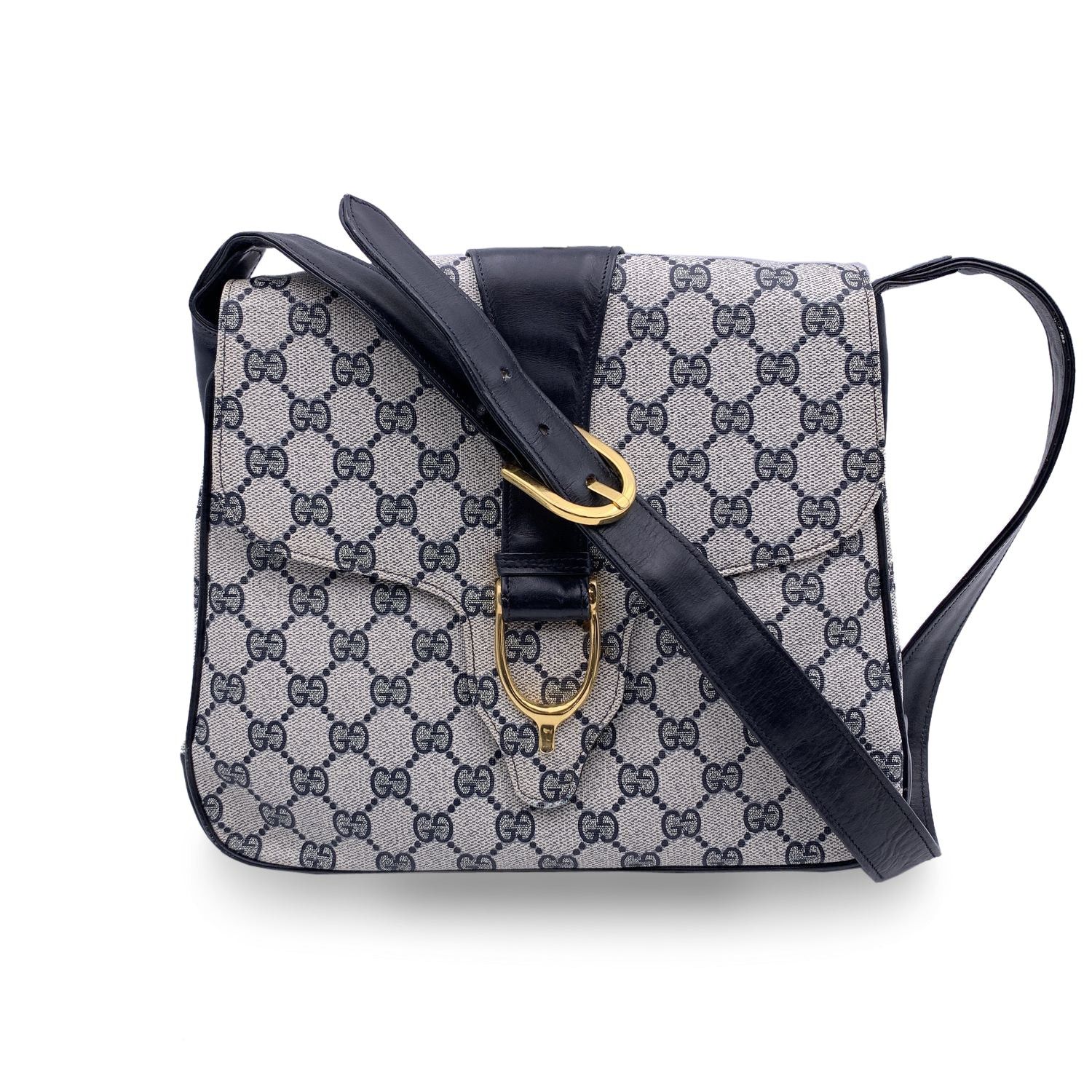 image of Gucci Gucci Shoulder Bag Vintage N.a in Blue, Women's