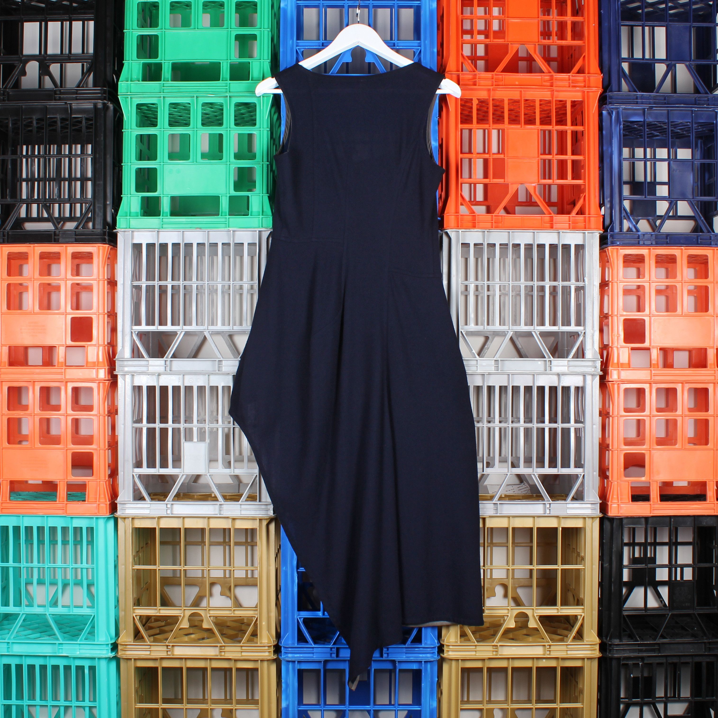 Comme des Garcons AW 1998 “Inside Out” Deconstructed Wool Runway Dress Size M / US 6-8 / IT 42-44 - 4 Thumbnail