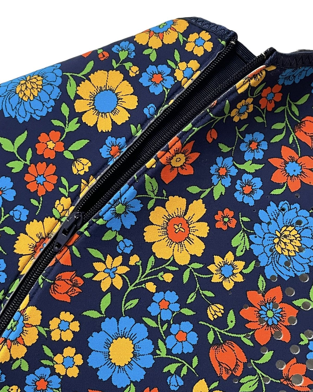 Balenciaga Retro Floral Neoprene Blouse (SS18) Size S / US 4 / IT 40 - 4 Thumbnail