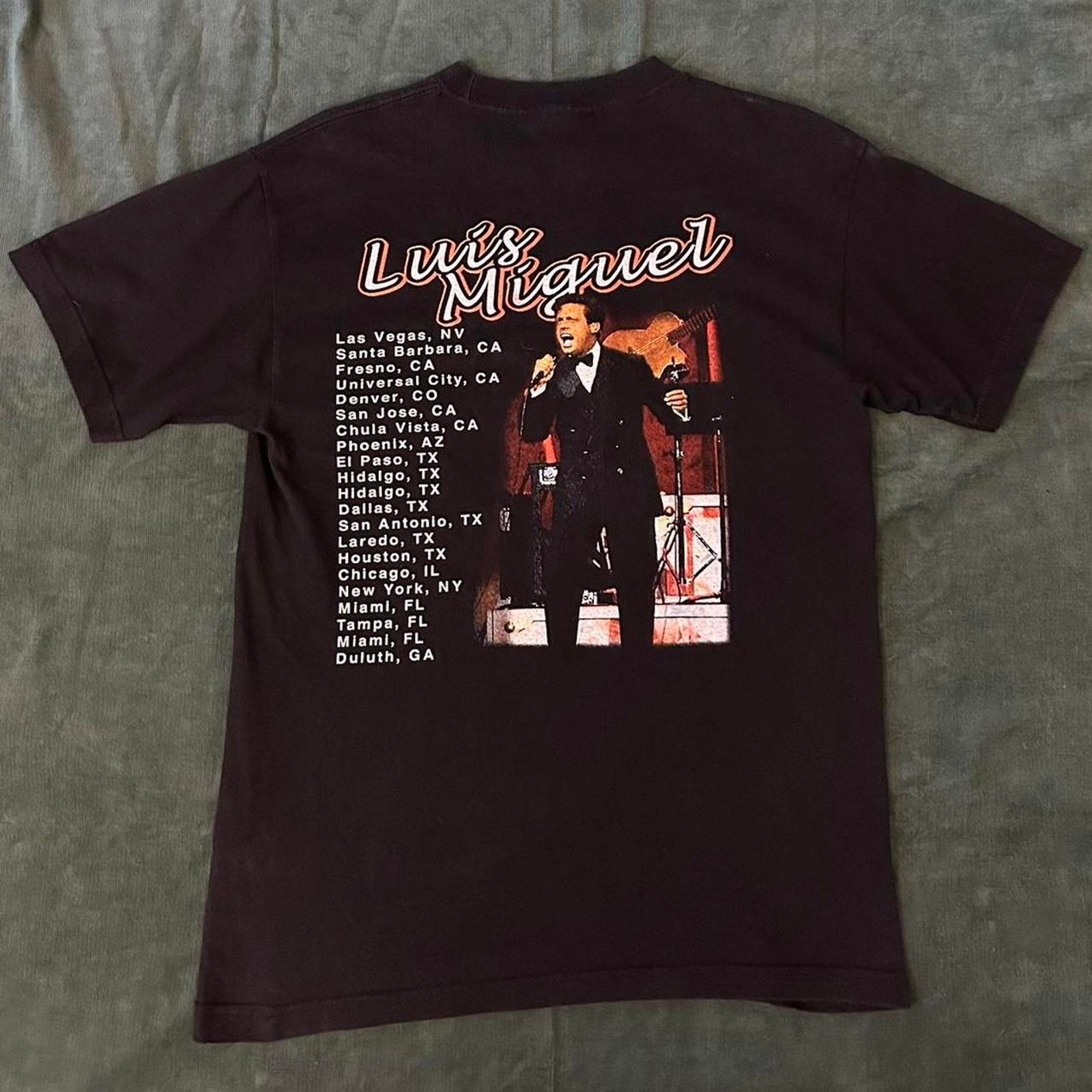 AAA Vintage luis miguel concert tee Size US L / EU 52-54 / 3 - 4 Thumbnail