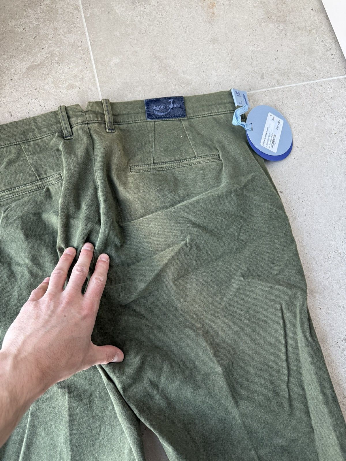 Jacob Cohen JACOB COHEN Comfort Bobby Chino Pants Size US 36 / EU 52 - 8 Thumbnail
