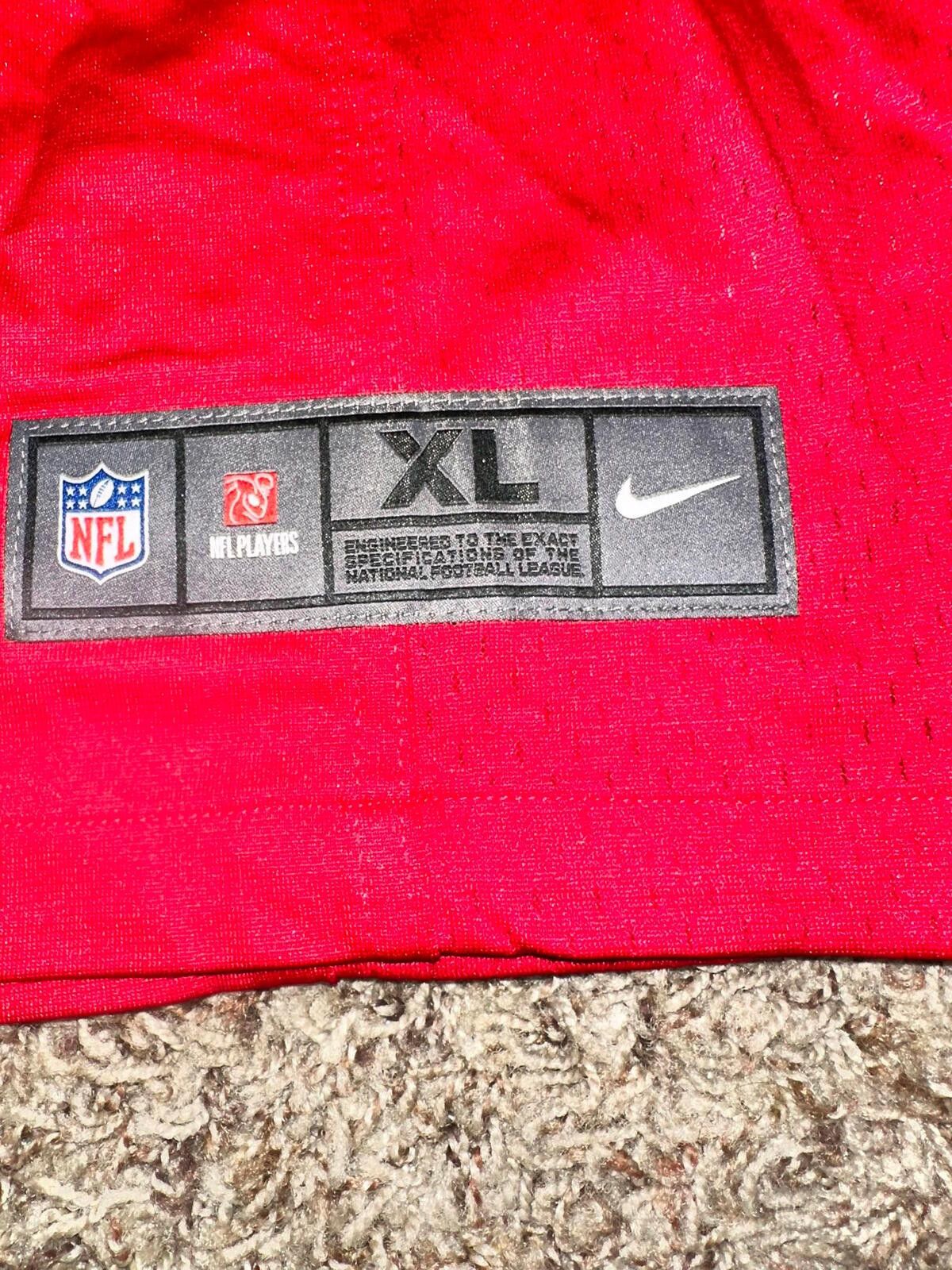Nike Mens Tampa Bay Buccaneers Mike Williams Nike Red Jersey Size US XL / EU 56 / 4 - 2 Thumbnail