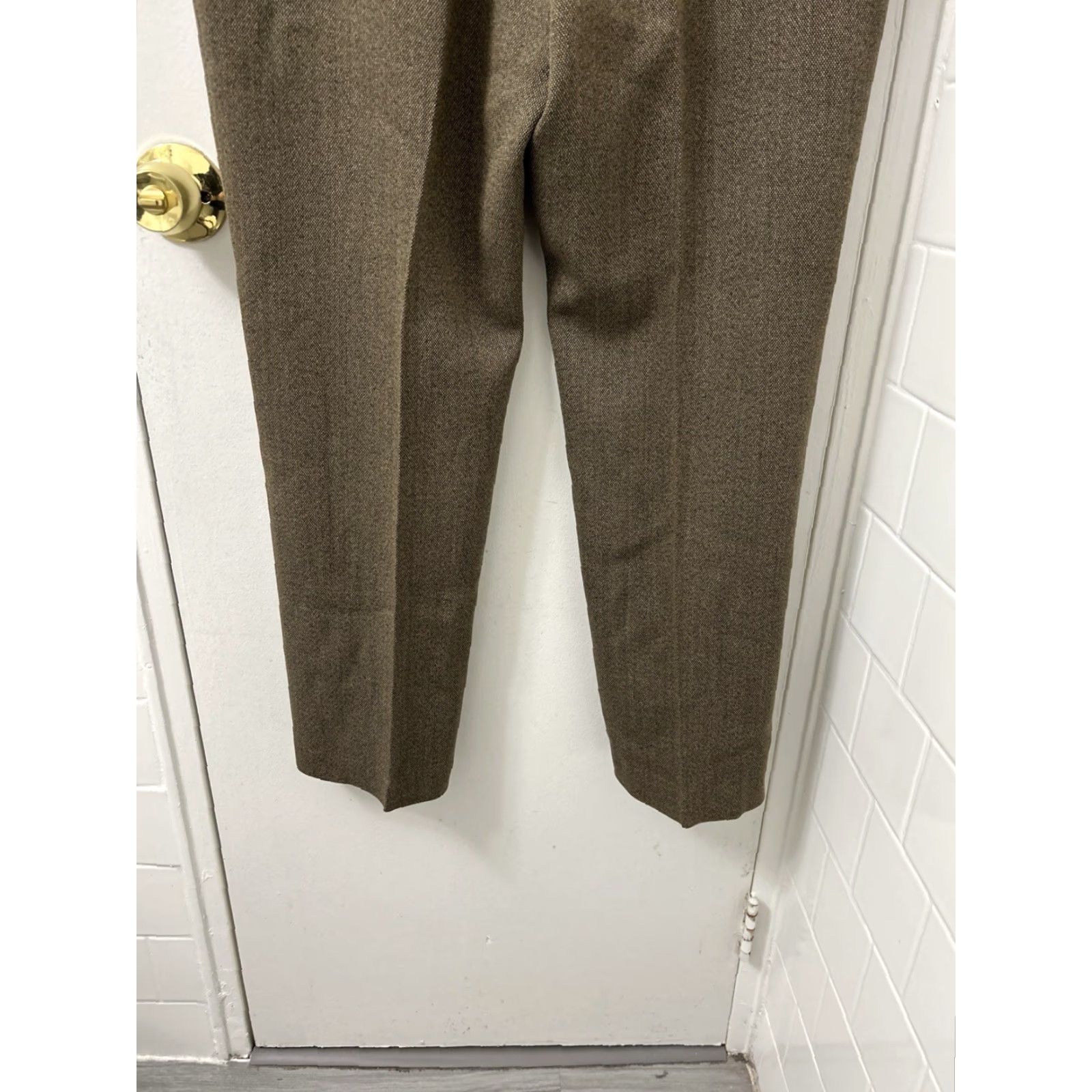 Levi's VINTAGE Levi's Sta Prest Slacks Pants Mens Sz 38x29 Brown Mr Levi's Trousers Size US 38 / EU 54 - 7 Thumbnail