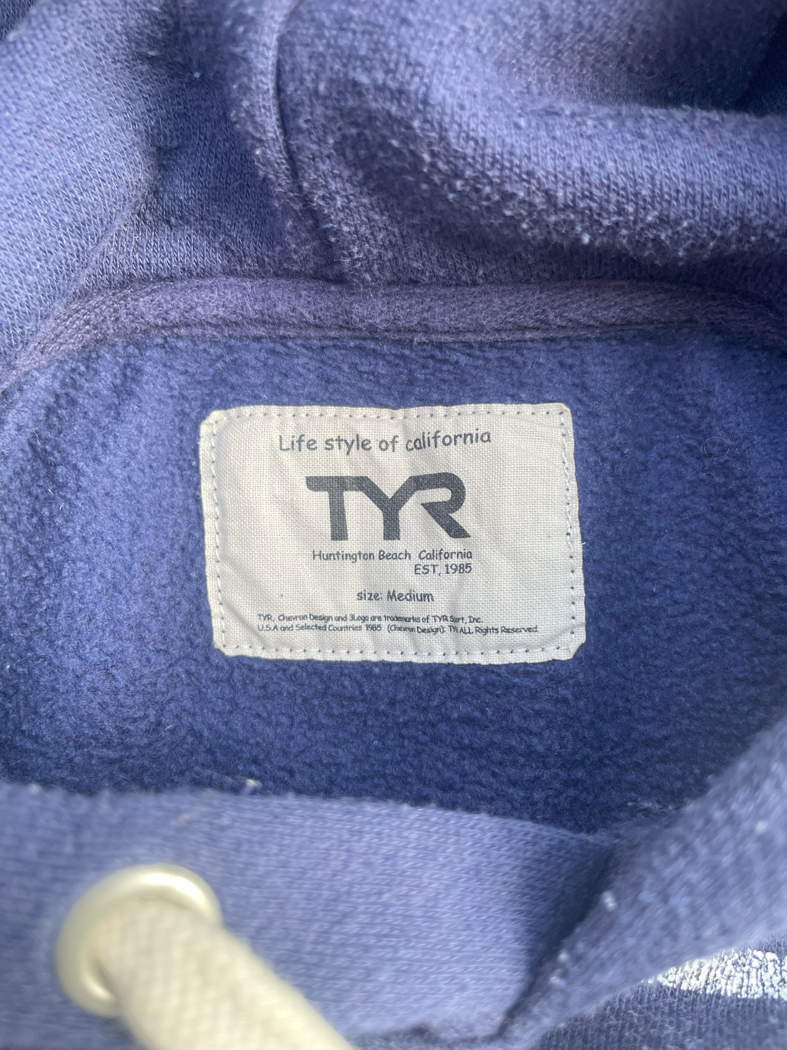 Other TYR Huntington Beach California Hoodie Size US M / EU 48-50 / 2 - 10 Thumbnail