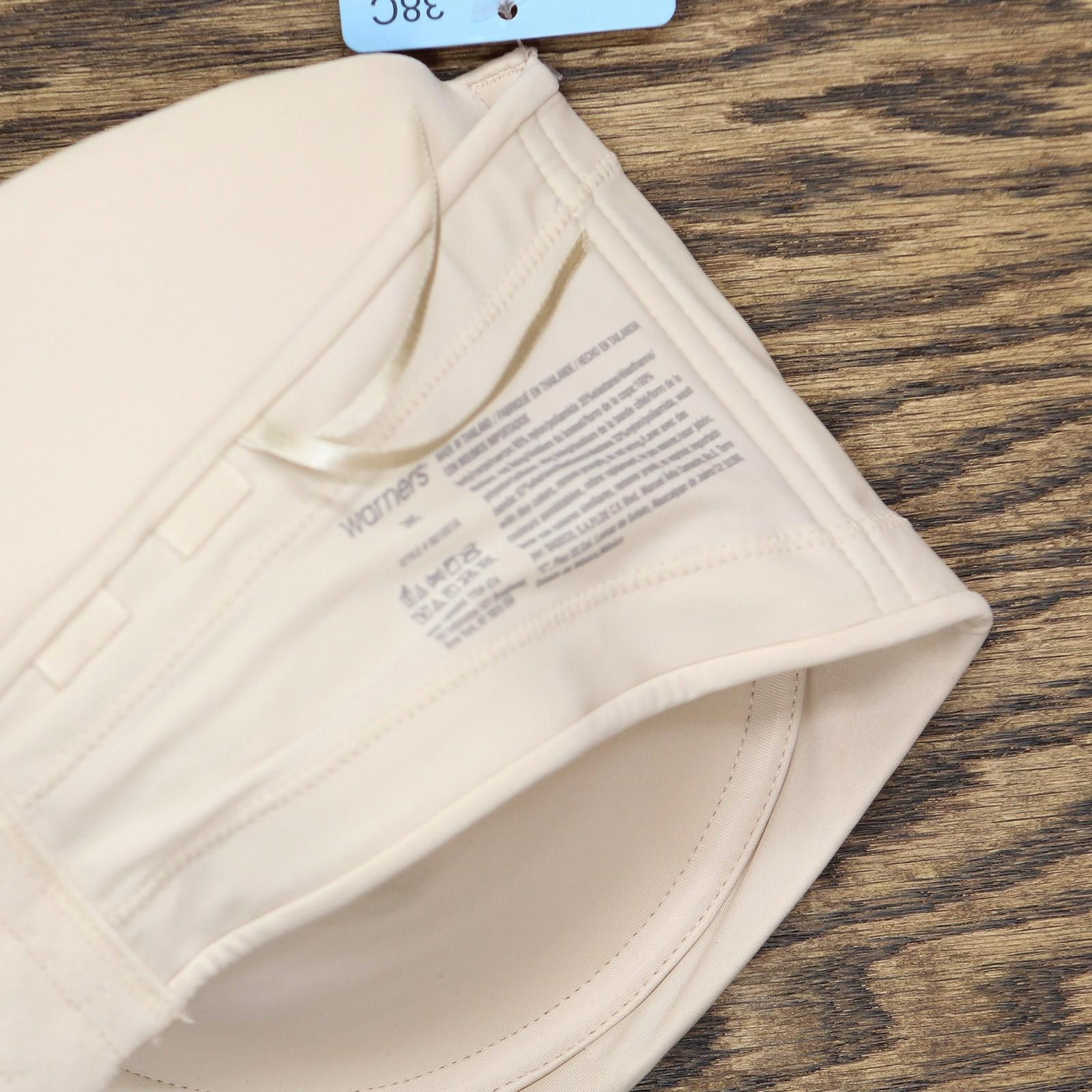 Warner Bros Warners 9 Convertible Strapless Bra Butterscotch Brown 38c Size ONE SIZE - 5 Thumbnail