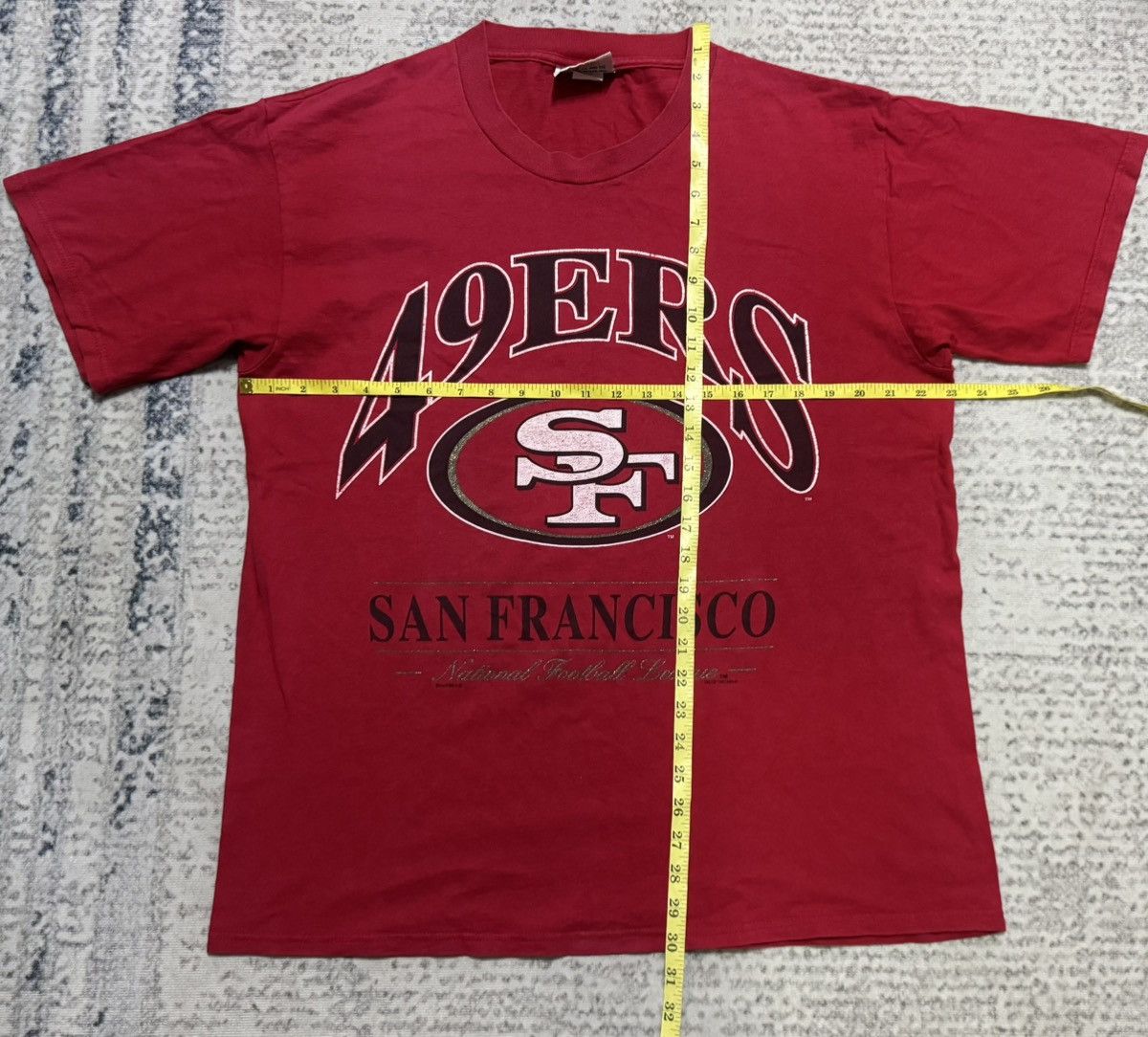 Lee Vintage 90s t shirt San Francisco 49ers Size US L / EU 52-54 / 3 - 6 Thumbnail