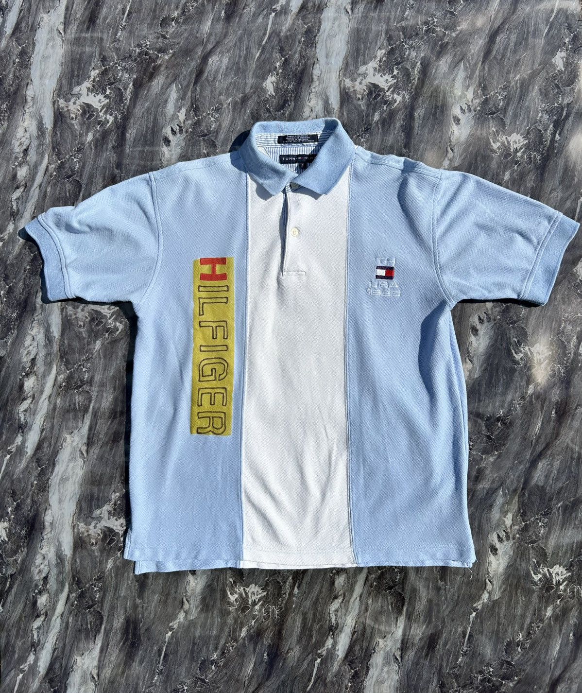 Tommy Hilfiger RARE Tommy Hilfiger Polo Shirt Custom Fit Embroidered size S Size US S / EU 44-46 / 1 - 1 Thumbnail