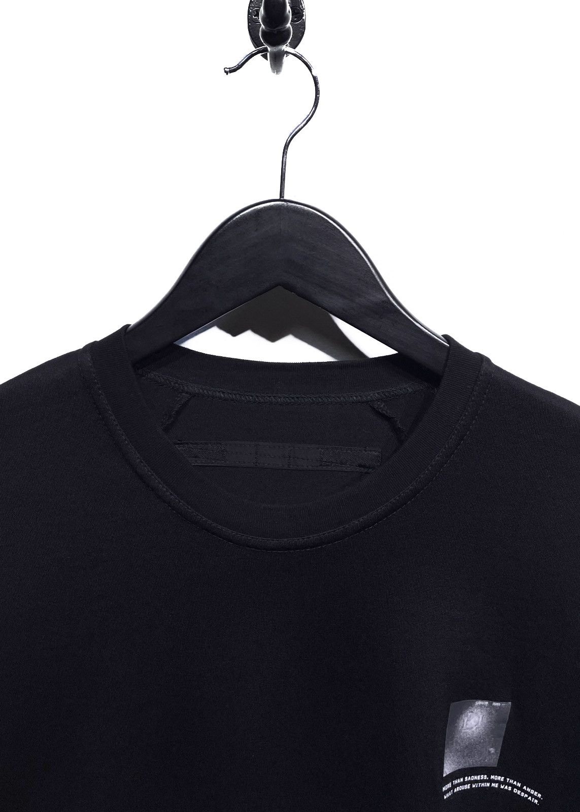 NILOS Nilos Julius "Fear Is Your Enemy" Black Long Sleeves Tee Size US S / EU 44-46 / 1 - 7 Thumbnail