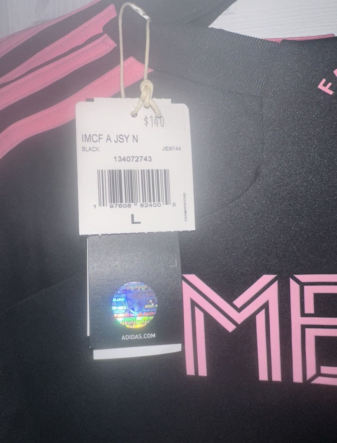 Adidas Messi Inter Miami 24/25 Away Large Size US L / EU 52-54 / 3 - 5 Thumbnail