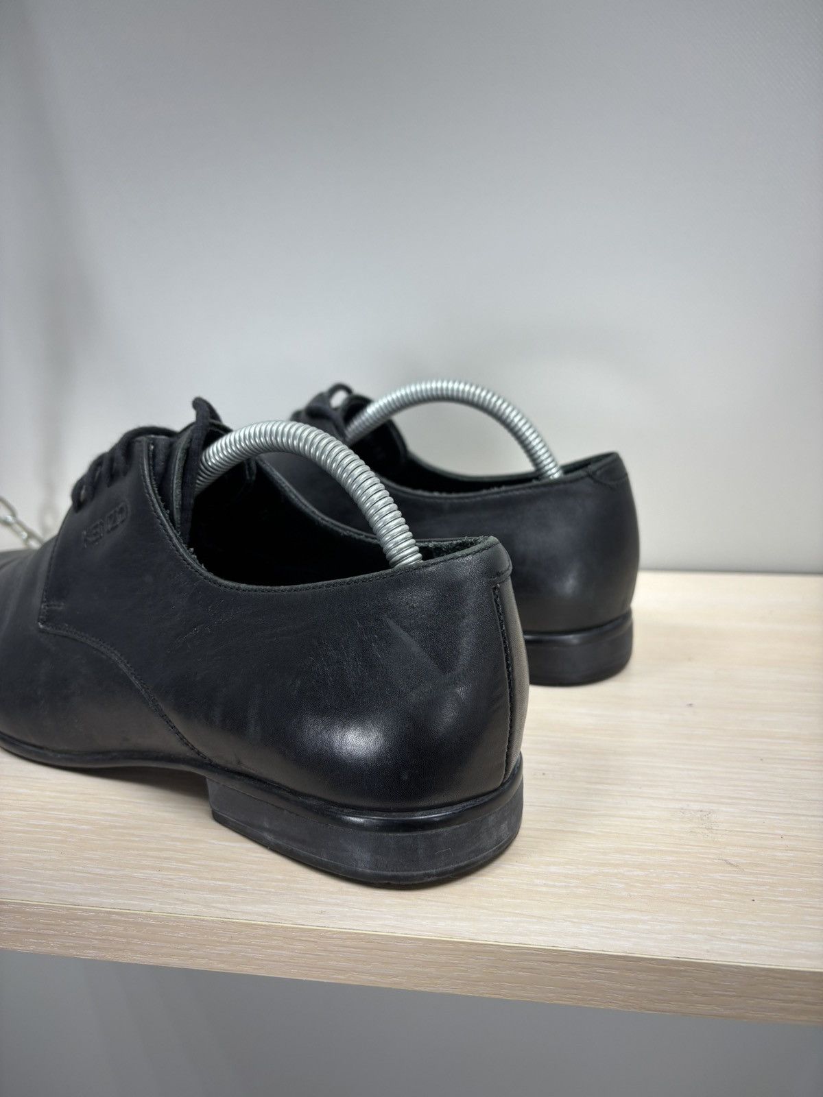 Kenzo Mens leather shoes Kenzo Size 7 1/2 Color Black Size US 7.5 / EU 40-41 - 7 Thumbnail