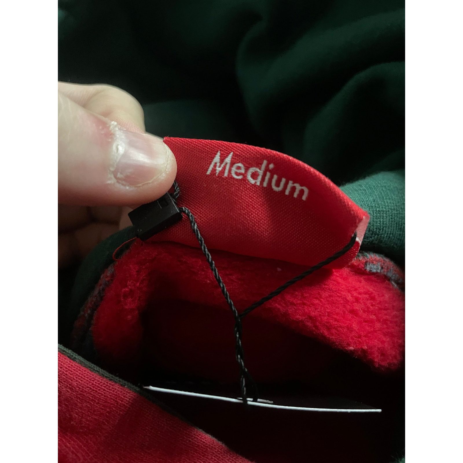 Supreme Supreme Hooded Logo Hoodie Red Multi Used Medium Size US M / EU 48-50 / 2 - 5 Thumbnail