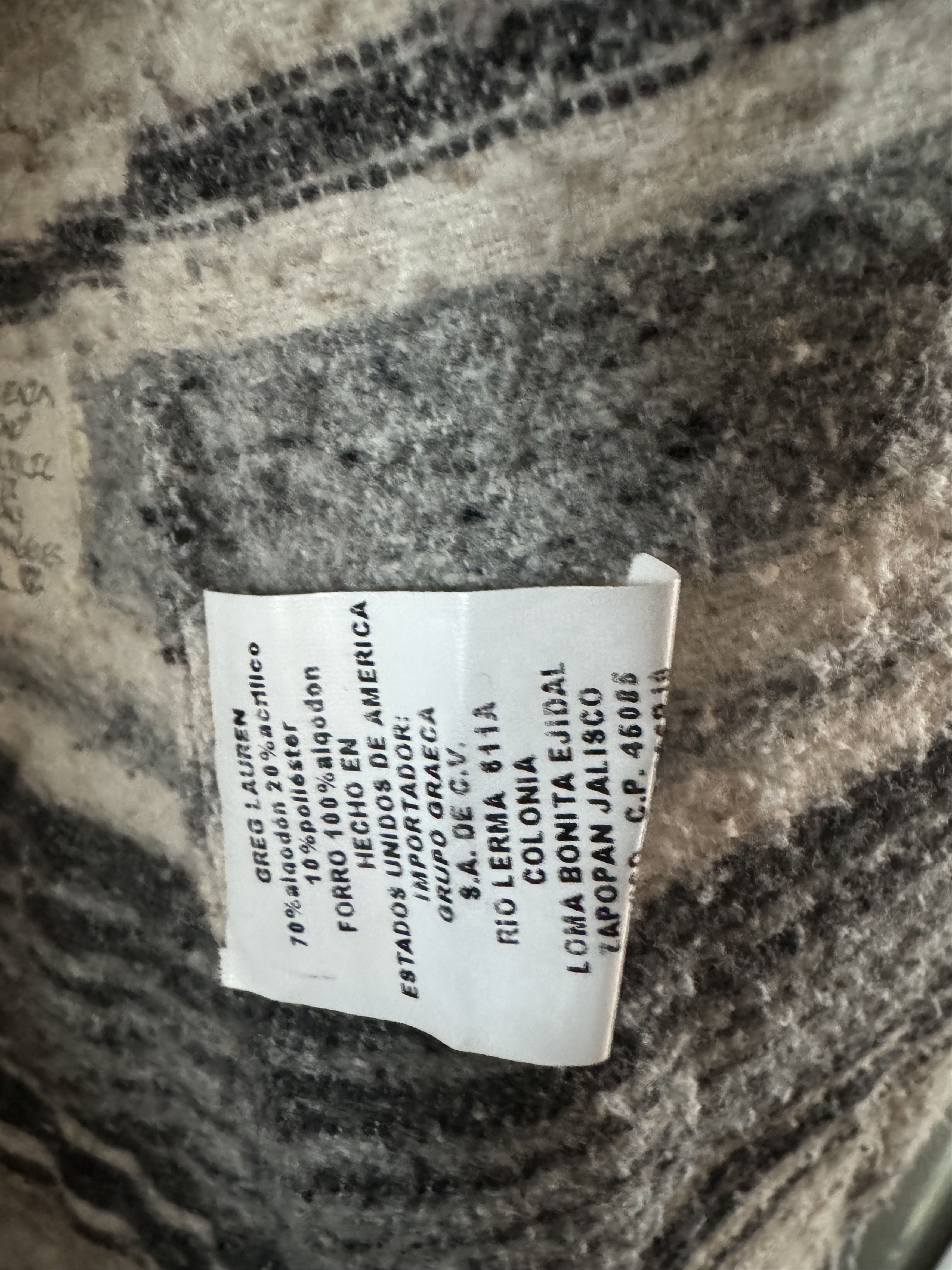 Greg Lauren ICONIC 50/50 ARMY DENIM PUFFER KIMONO Size US L / EU 52-54 / 3 - 12 Thumbnail