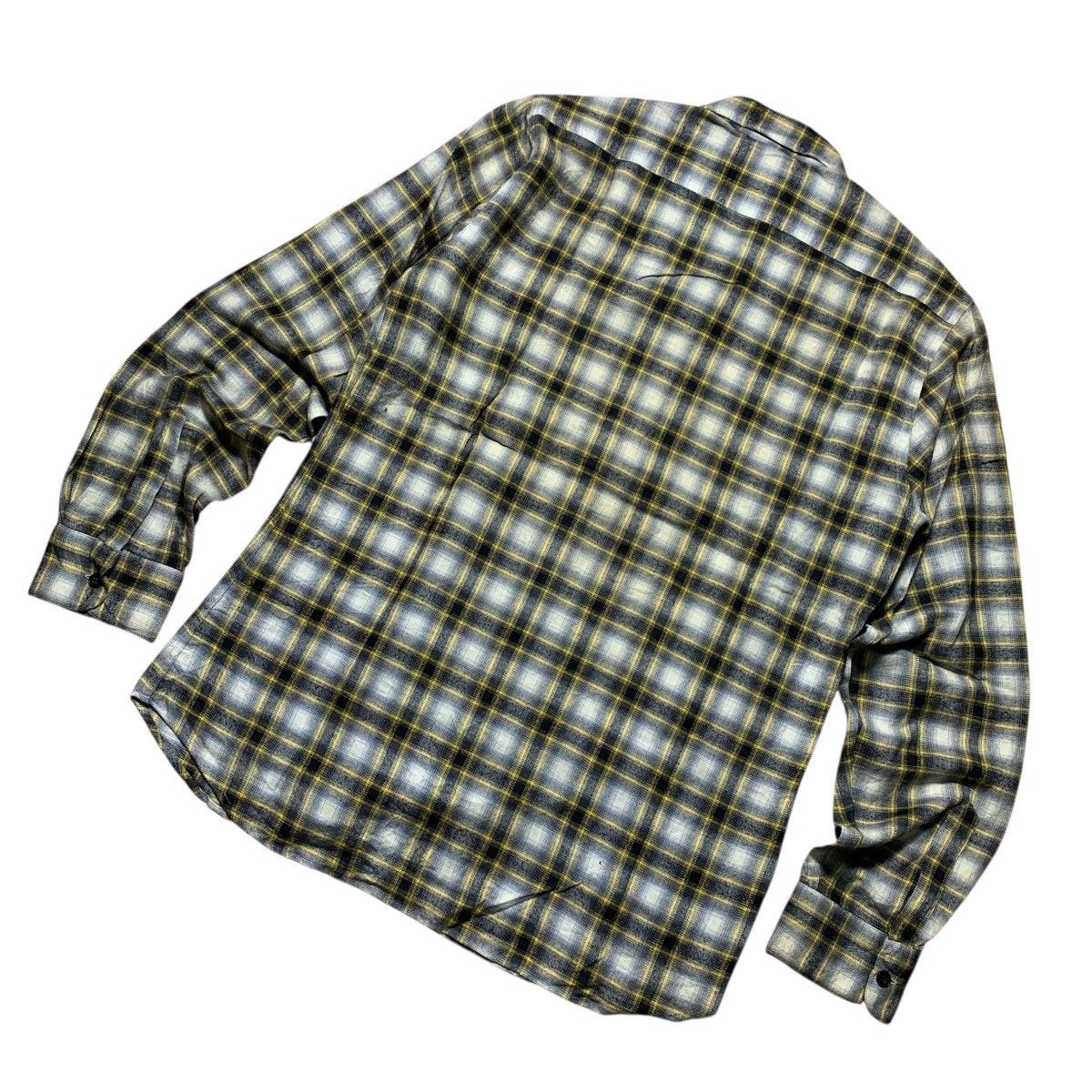 agnes b. Vtg Agnes B Veterano Multi Plaid Flannel Shirt Button Up Size US L / EU 52-54 / 3 - 8 Thumbnail