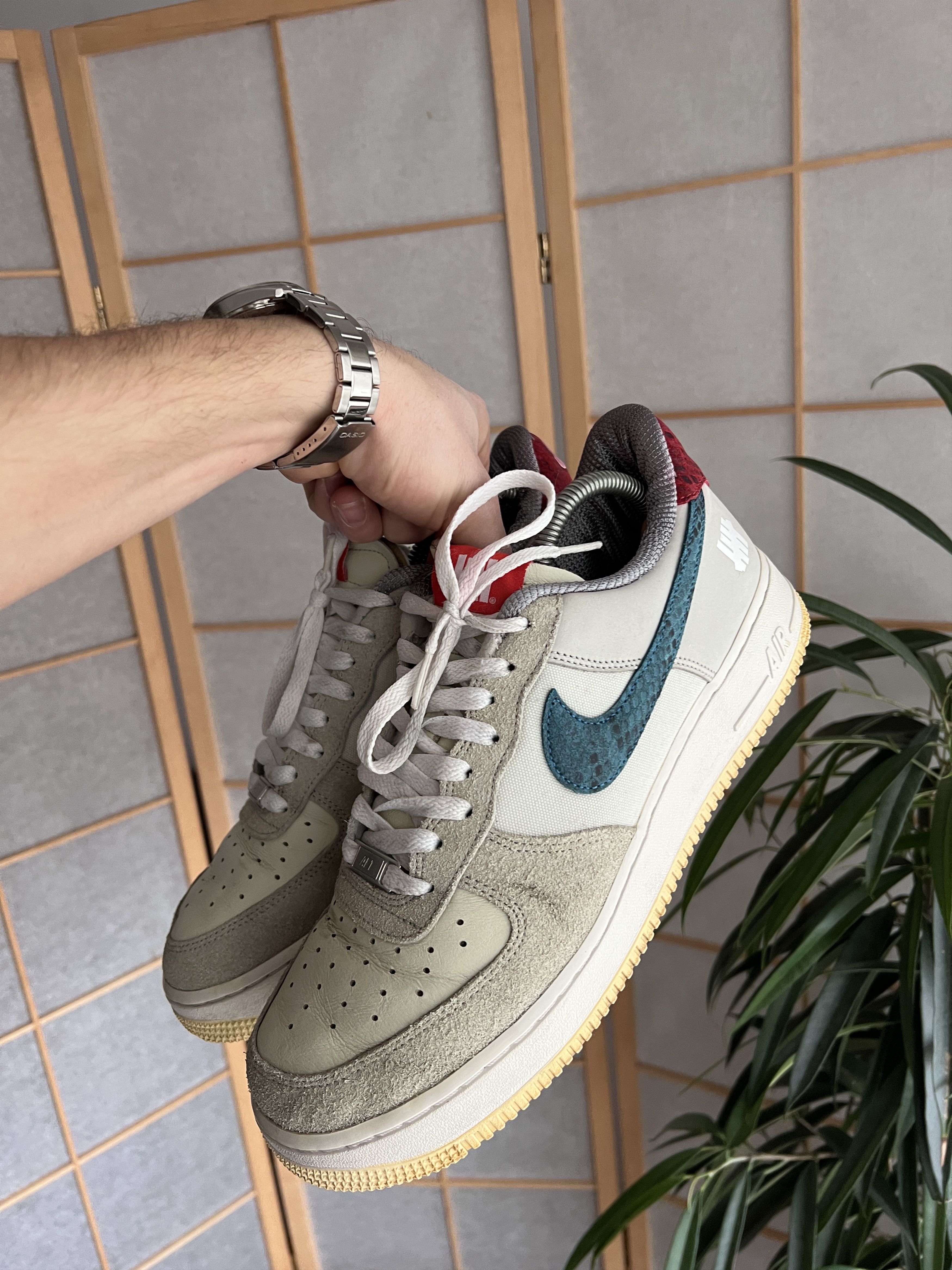 Nike × Undefeated Undefeated x Nike Air force 1 low SP 5 on it sneakers dunk Size US 10 / EU 43 - 8 Thumbnail