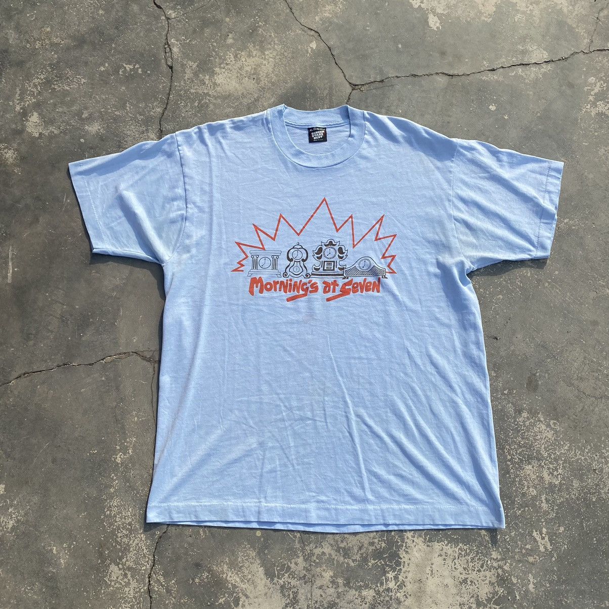 Vintage 90s Morning At Seven C023 Size US XL / EU 56 / 4 - 1 Thumbnail