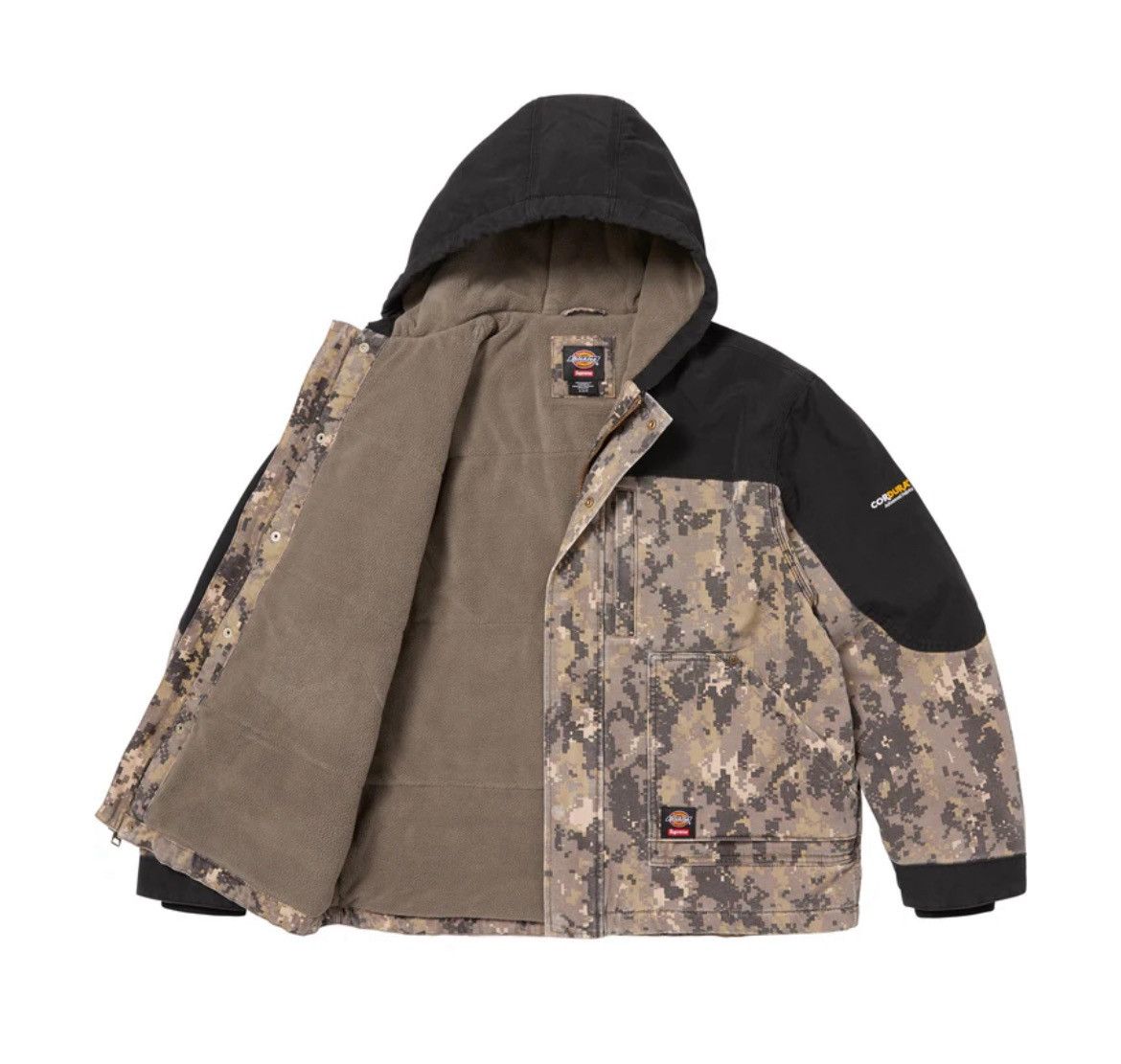 Dickies × Supreme Supreme/Dickies Cordura Hooded Work Jacket Camo Size US L / EU 52-54 / 3 - 3 Thumbnail