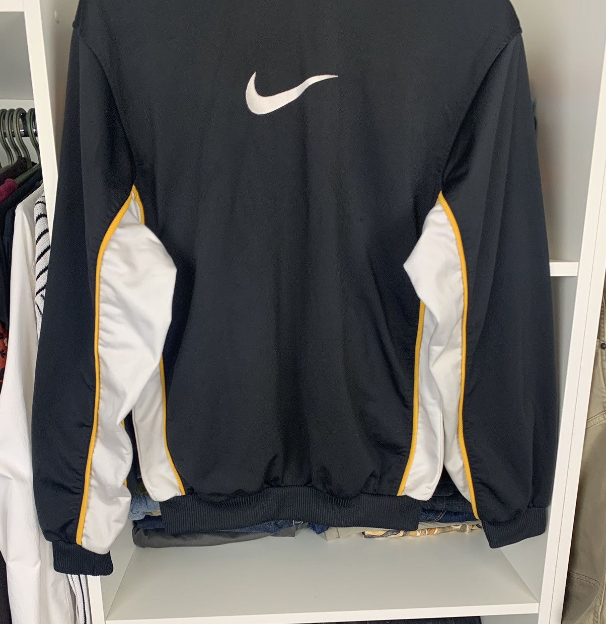 Nike × Vintage Vintage Nike Big Swoosh Olympic Jacket Size US S / EU 44-46 / 1 - 8 Thumbnail