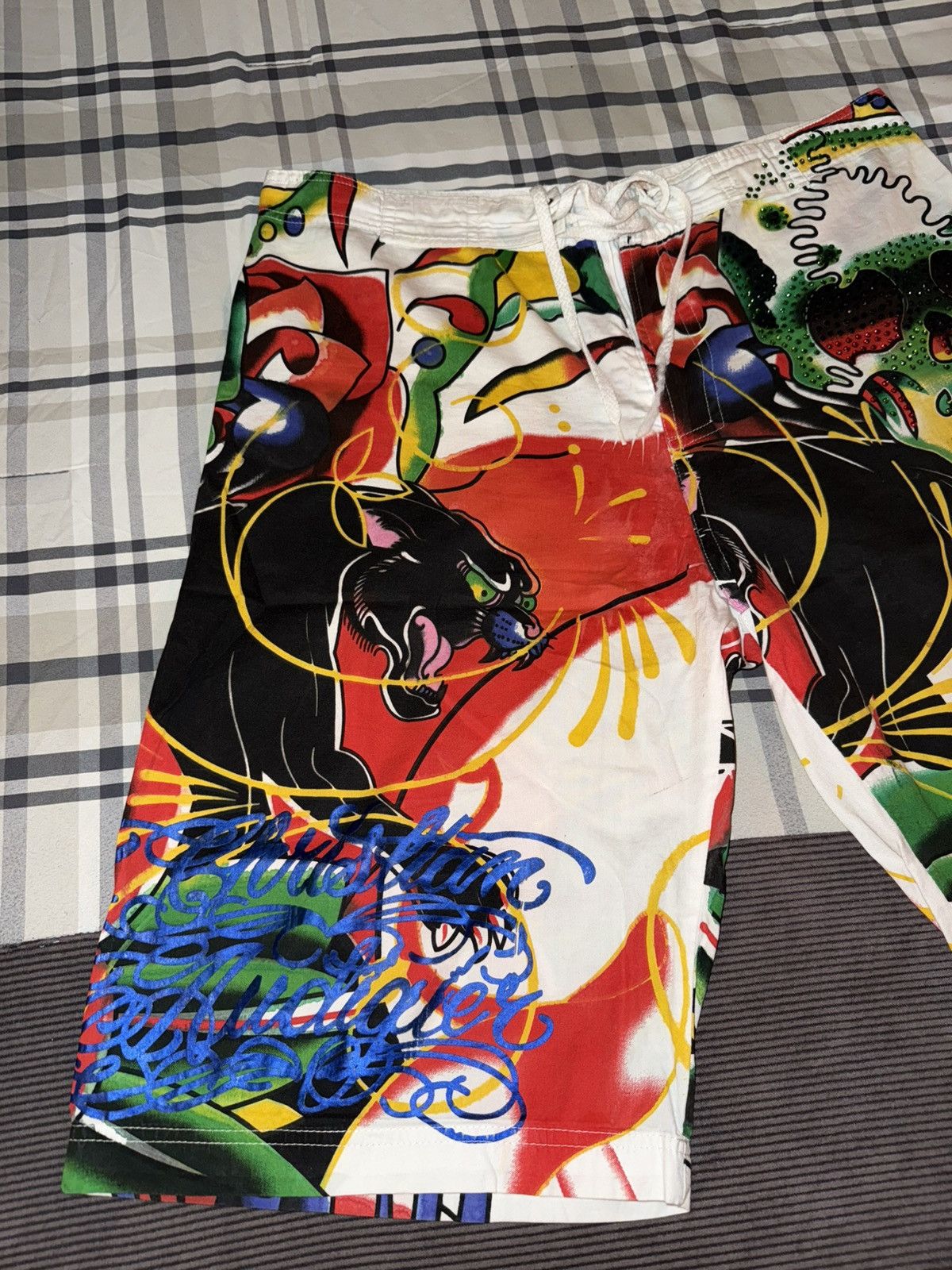 Christian Audigier × Ed Hardy Christian Audigier Shorts Size US 34 / EU 50 - 3 Thumbnail