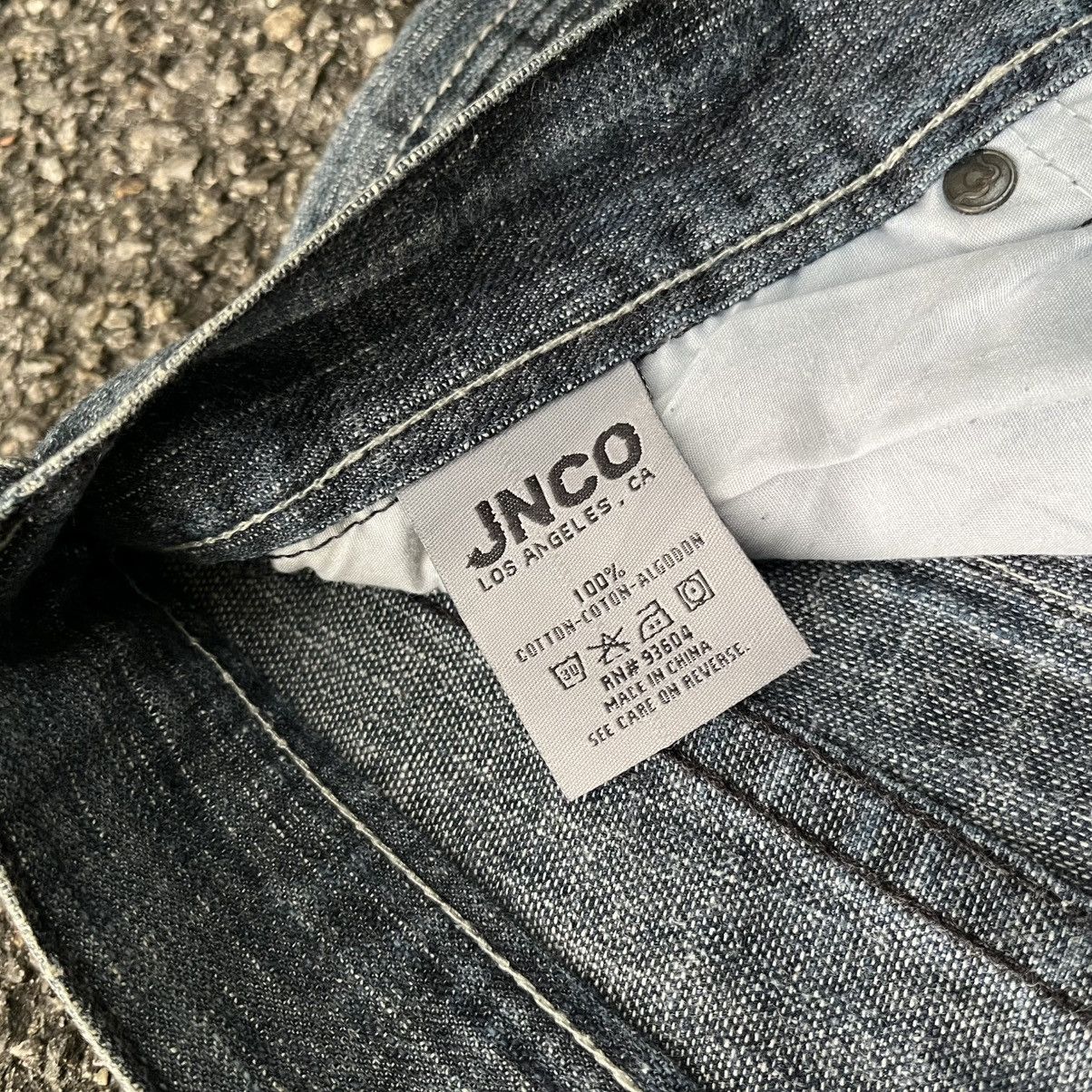 Affliction Crazy JNCO Jeans Affliction Style Cyber Grunge Denim Punk Size US 32 / EU 48 - 10 Thumbnail