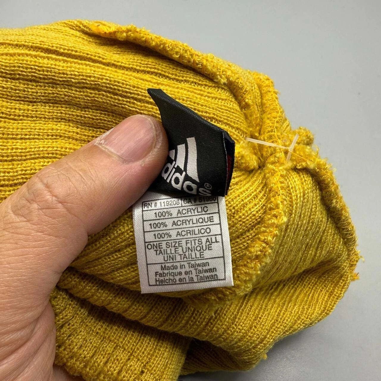 Adidas Orlando City Hat Men Yellow Adidas MLS Cuffed Beanie Cap New Size ONE SIZE - 4 Thumbnail