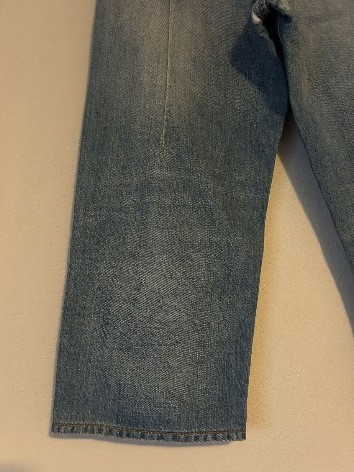 Givenchy Baggy Distressed Cropped Denim Jeans - Size 28 Size US 28 / EU 44 - 12 Thumbnail