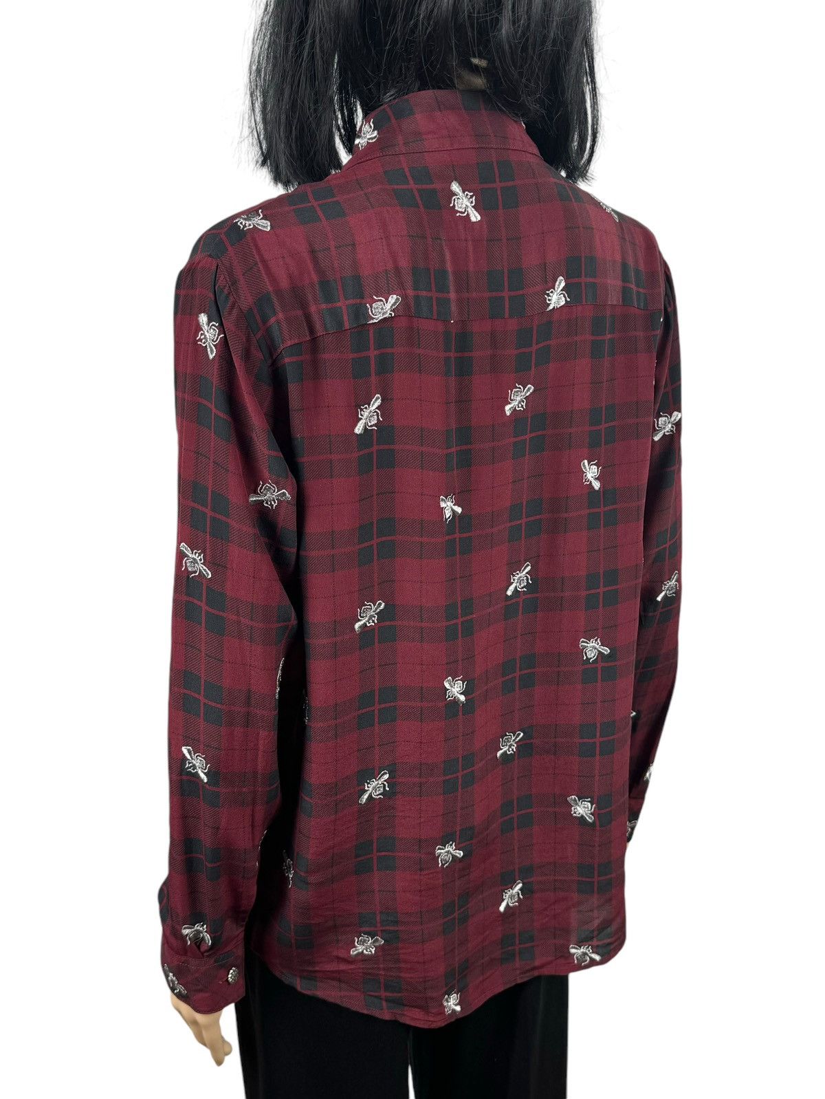 The Kooples The Kooples 100% Silk Shirt Embroidered Bee size M Size M / US 6-8 / IT 42-44 - 6 Thumbnail