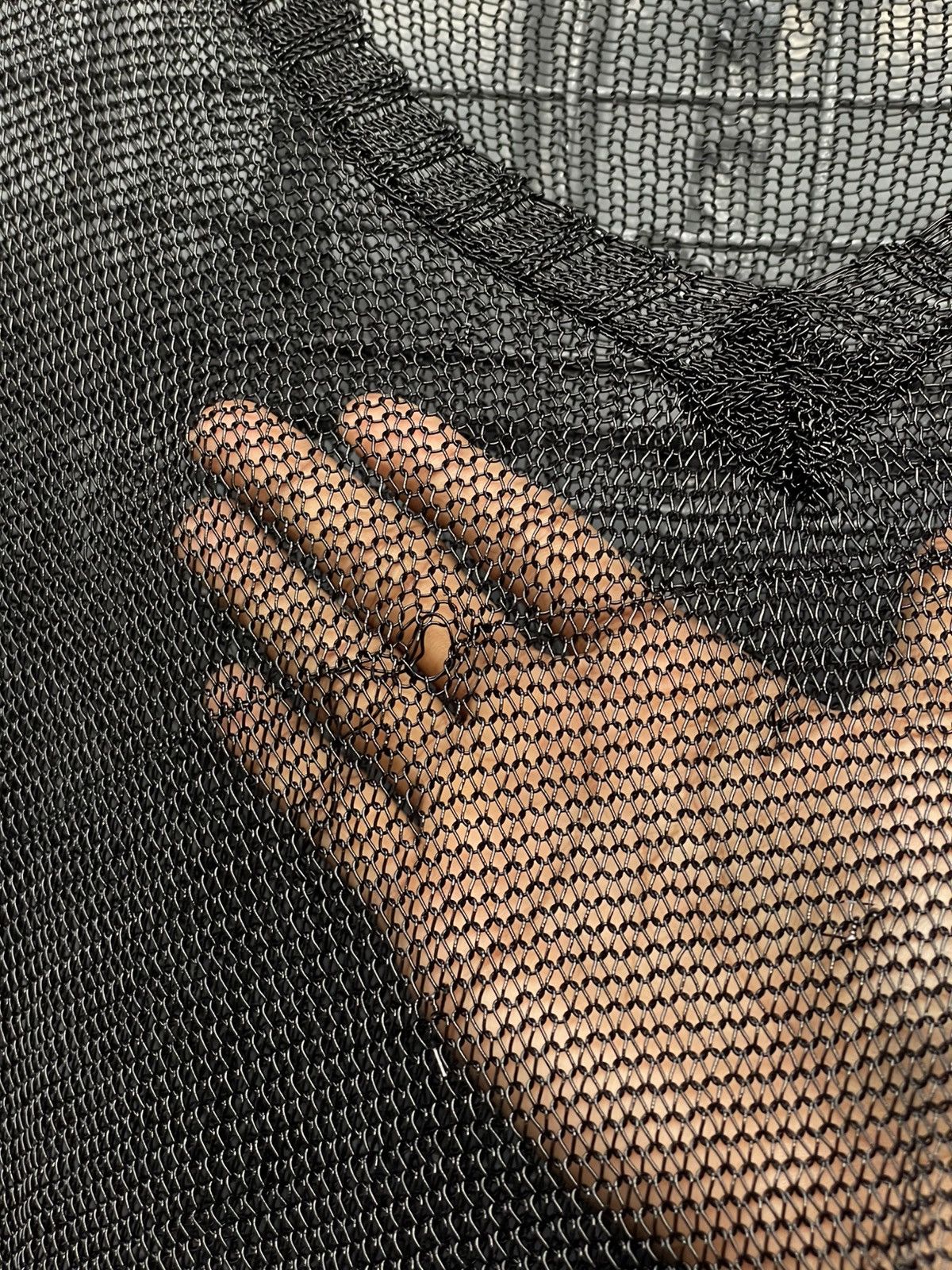 If Six Was Nine Fishnet Knitwear Style Size US S / EU 44-46 / 1 - 6 Thumbnail