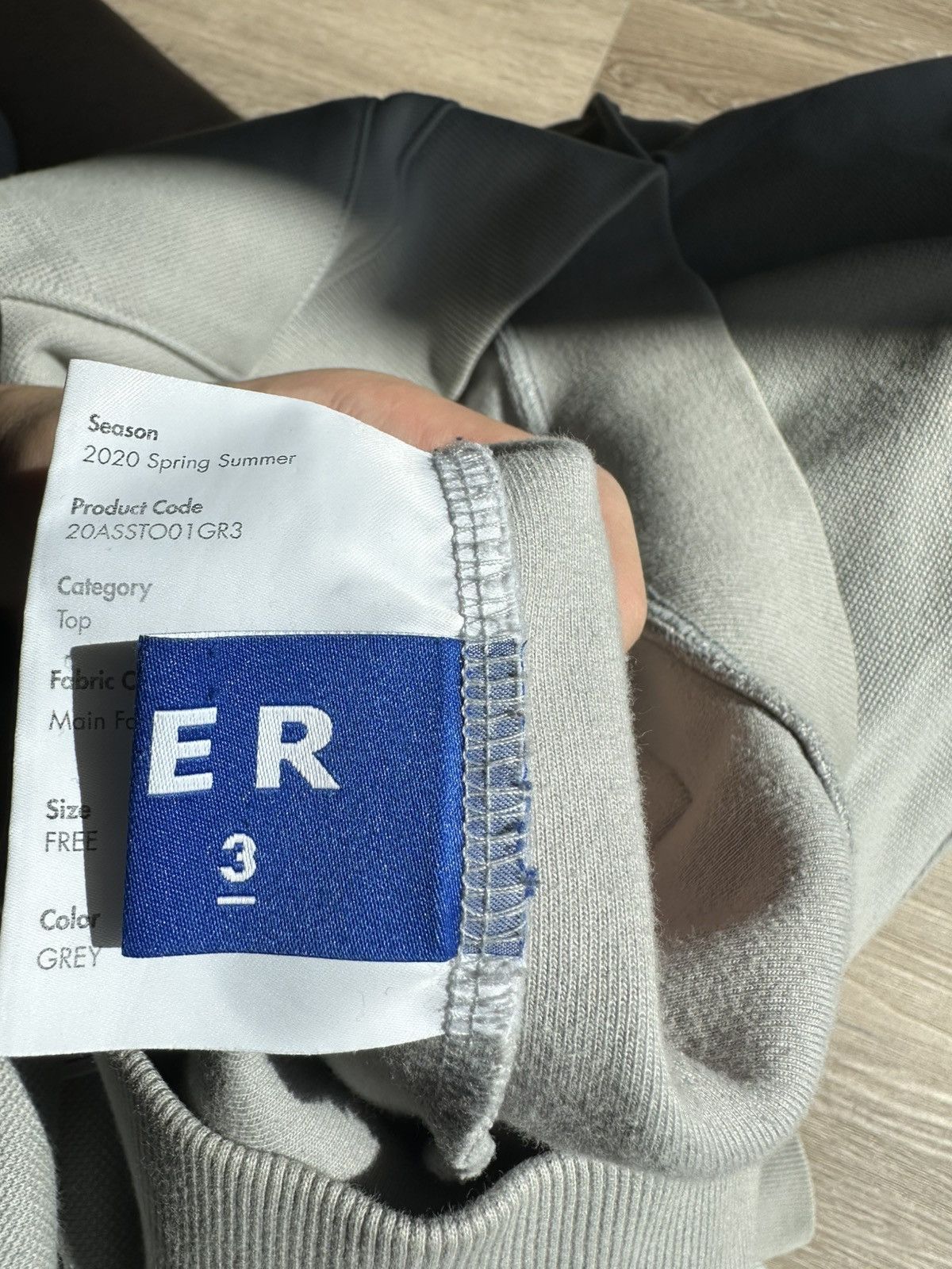 Ader Error 2020S/S Asymmetric Ader Error Hoodie Size US M / EU 48-50 / 2 - 4 Thumbnail