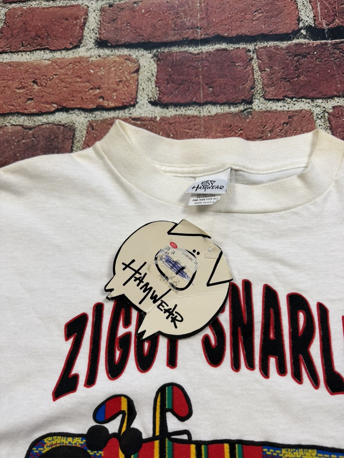 Other Vintage Ziggy Marley T Shirt Hamwear Hip Hop Dog Parody 90s Size US XL / EU 56 / 4 - 5 Thumbnail