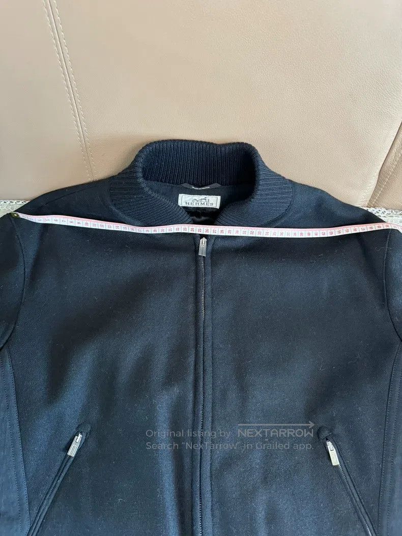 Hermes Hermes Jacket Coat, 100% Wool Size US M / EU 48-50 / 2 - 2 Thumbnail