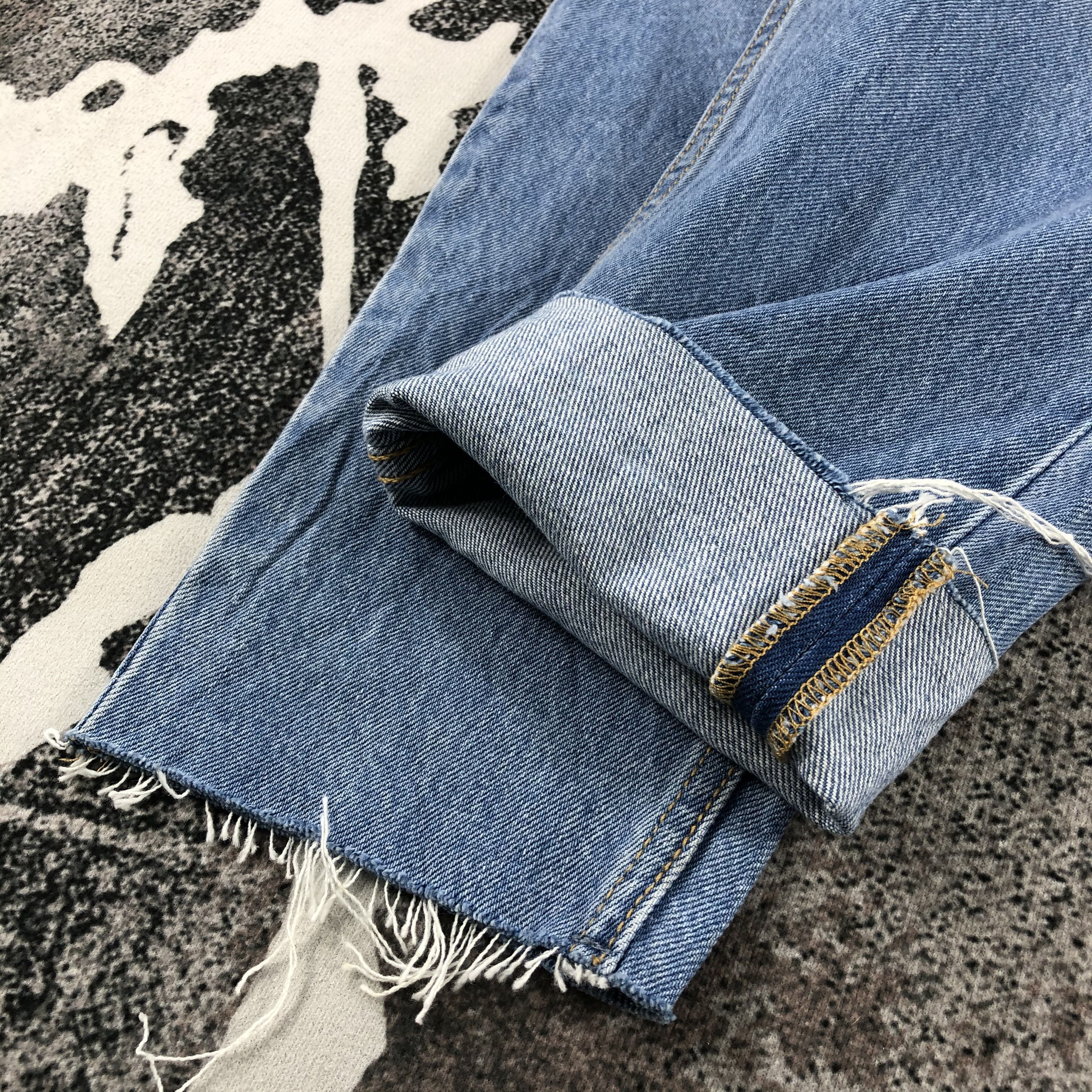Levi's Levi's 567 Jeans Cropped Denim KJ886 Size US 30 / EU 46 - 7 Thumbnail